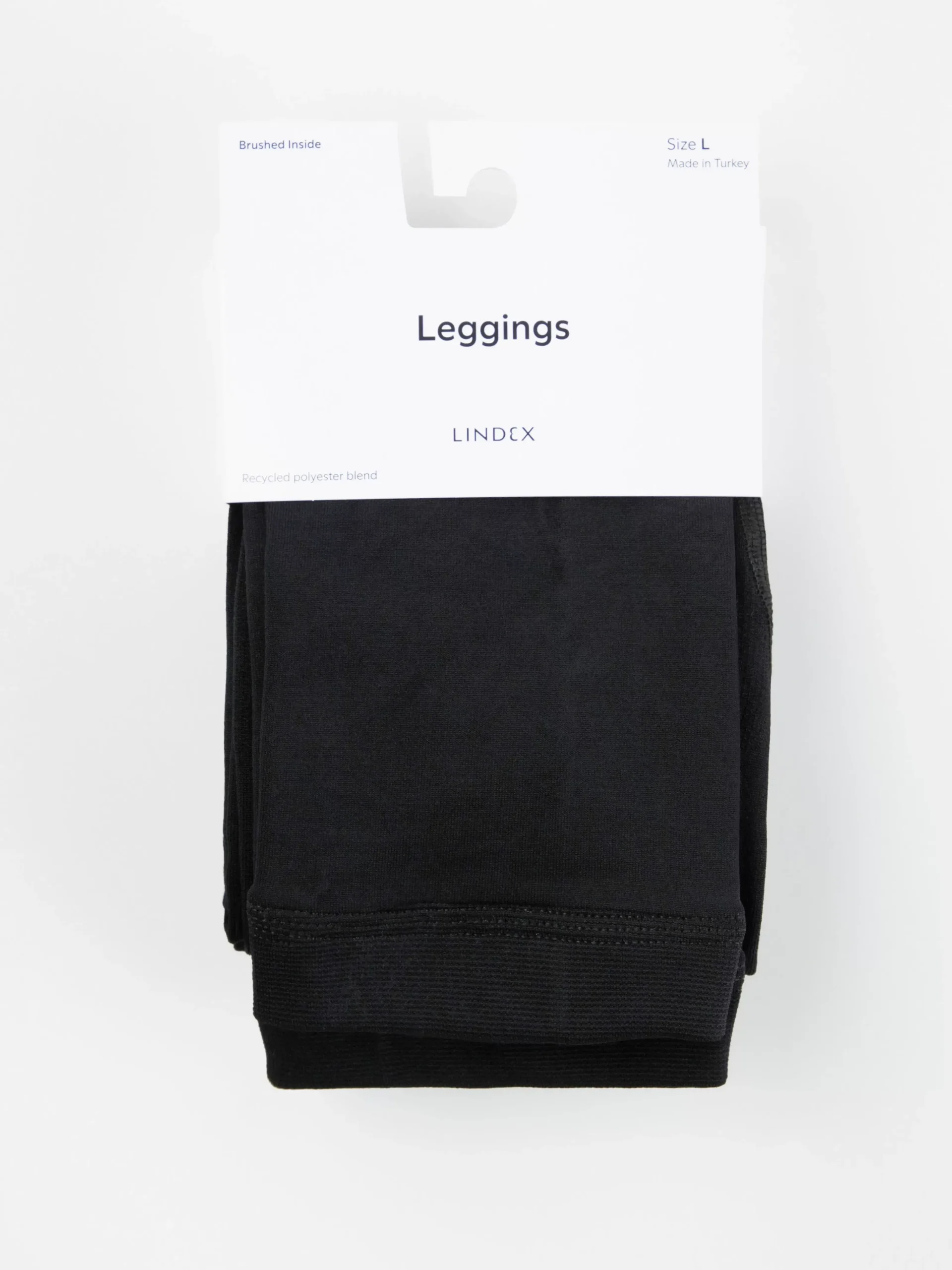 Strumpbyxor & Leggings>Lindex Leggings Med Borstad Insida Black
