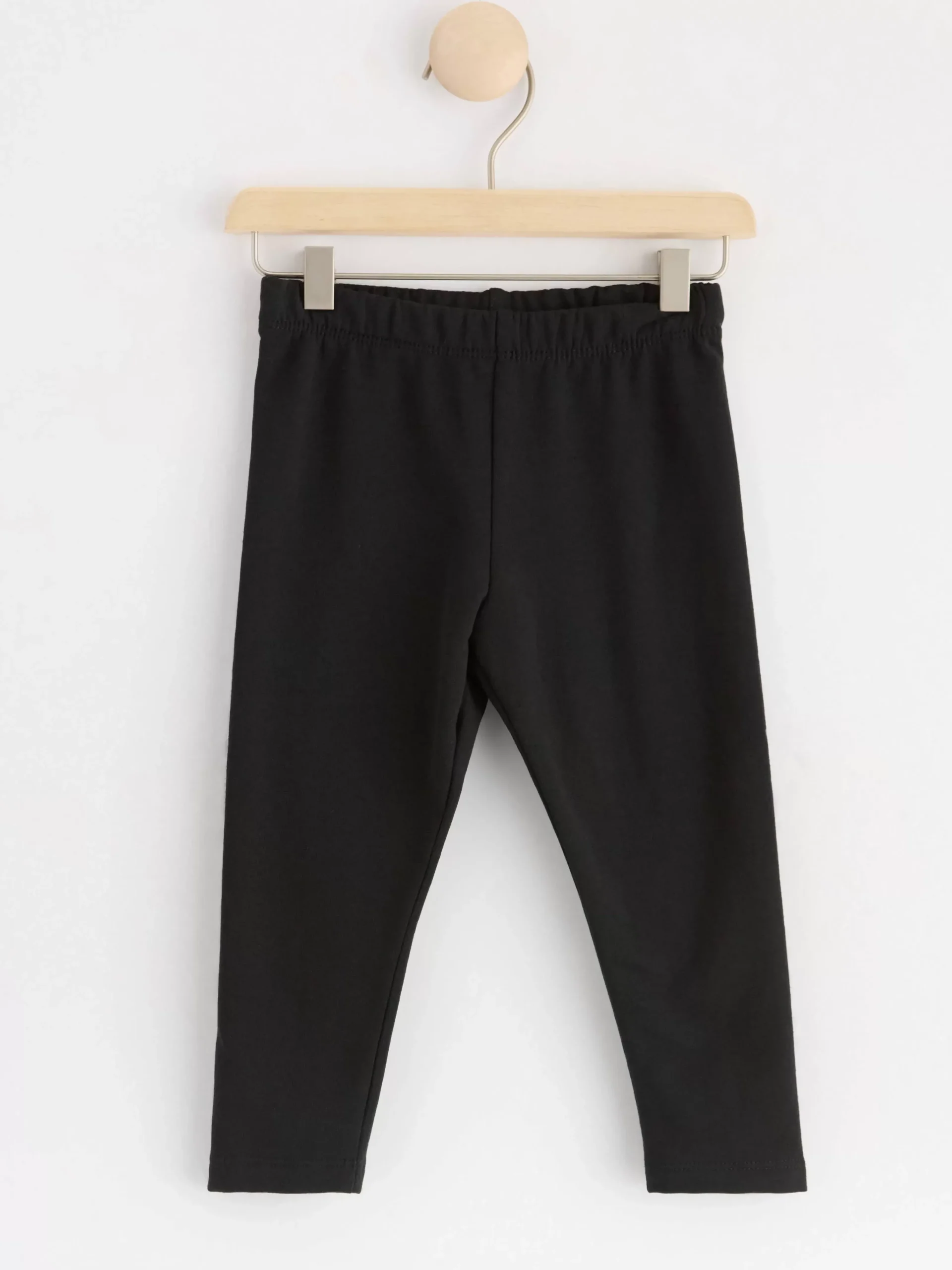 Byxor & Leggings>Lindex Leggings Med Borstad Insida Off Black