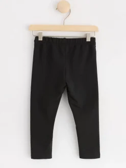 Byxor & Leggings>Lindex Leggings Med Borstad Insida Off Black