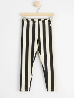 Byxor & Leggings>Lindex Leggings Med Borstad Insida Off Black