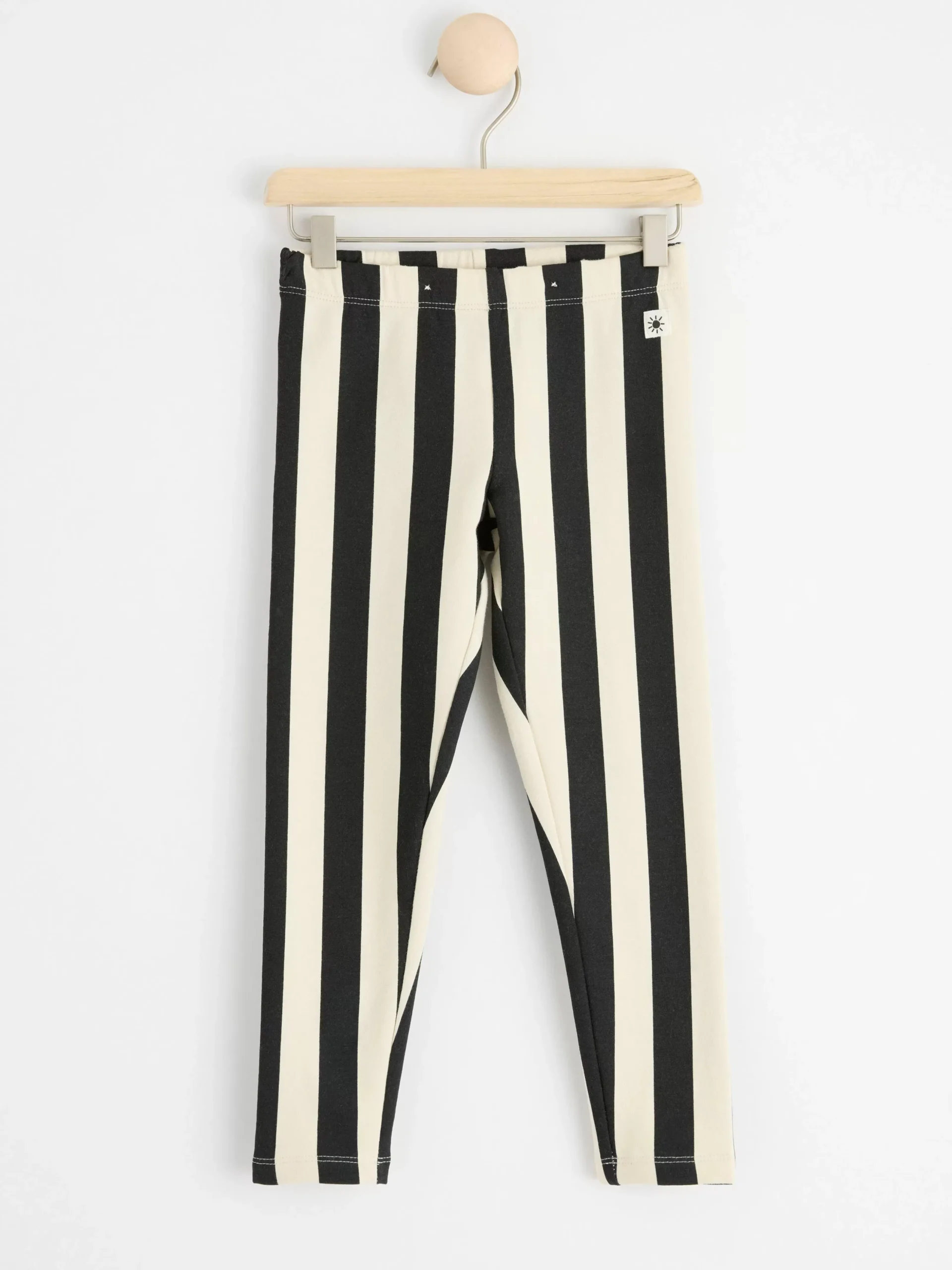 Byxor & Leggings>Lindex Leggings Med Borstad Insida Off Black