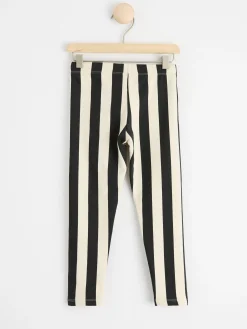 Byxor & Leggings>Lindex Leggings Med Borstad Insida Off Black