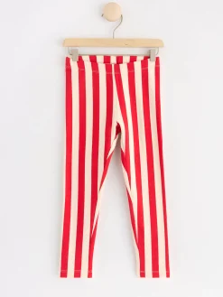 Byxor & Leggings>Lindex Leggings Med Borstad Insida Red