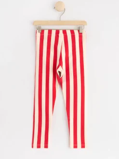 Byxor & Leggings>Lindex Leggings Med Borstad Insida Red