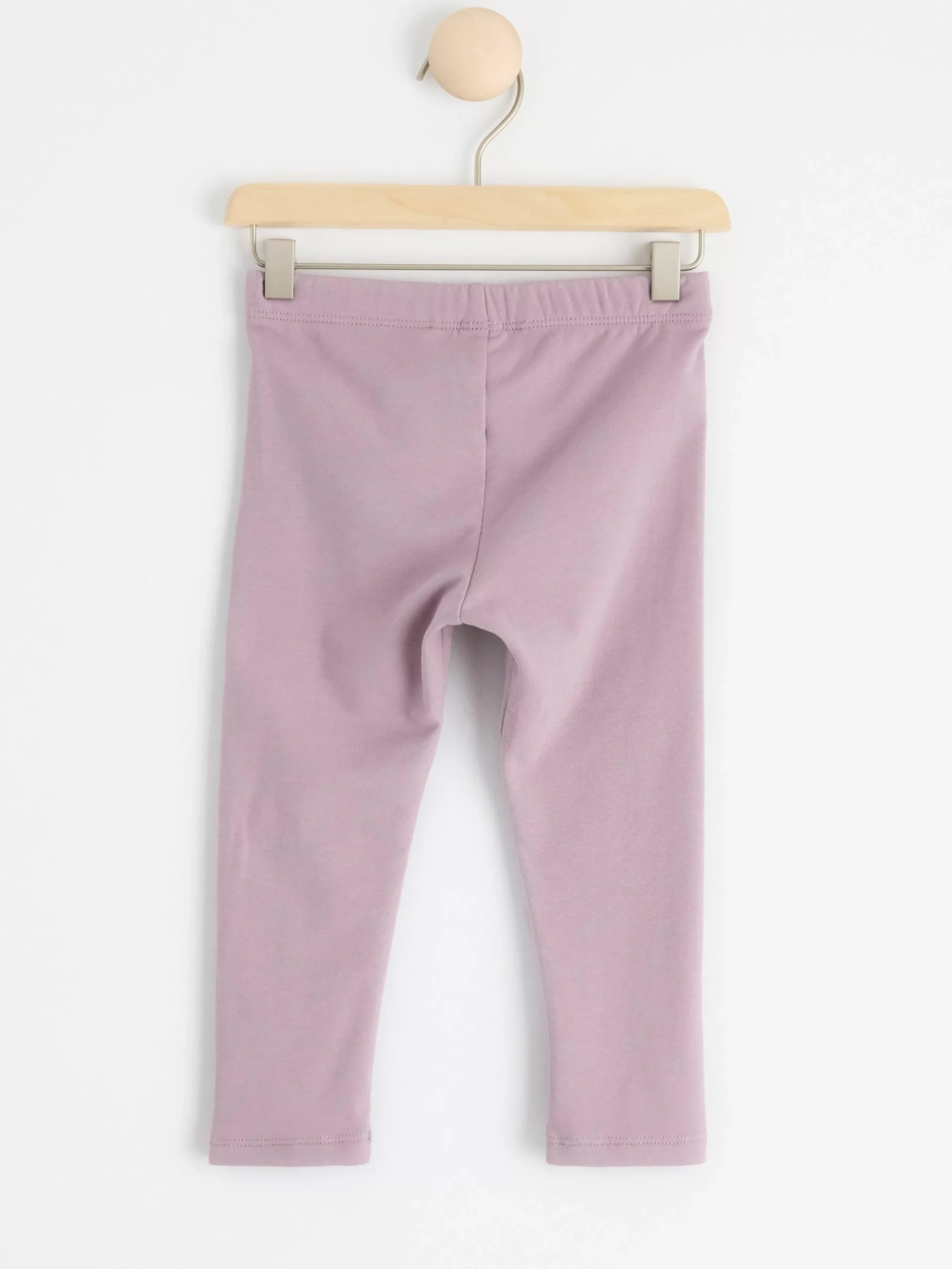 Byxor & Leggings>Lindex Leggings Med Borstad Insida Light Dusty Lilac