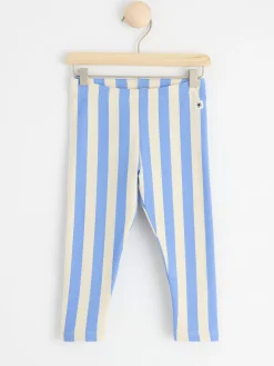 Byxor & Leggings>Lindex Leggings Med Borstad Insida Light Blue