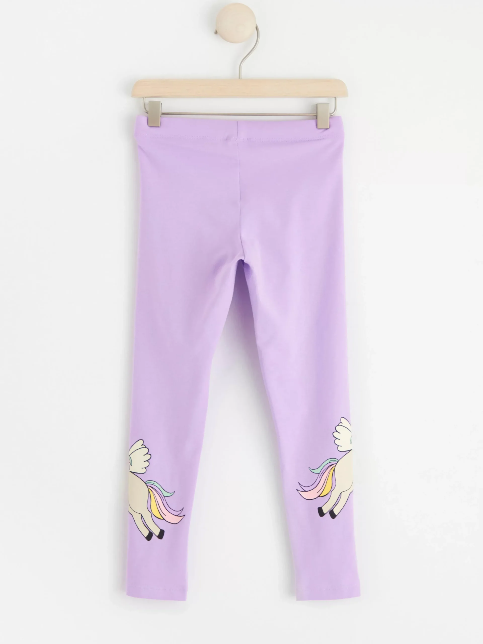 Byxor & Leggings>Lindex Leggings Med Enhorningar Light Lilac