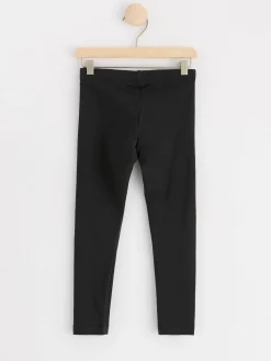 Byxor & Leggings>Lindex Leggings Med Katter Off Black