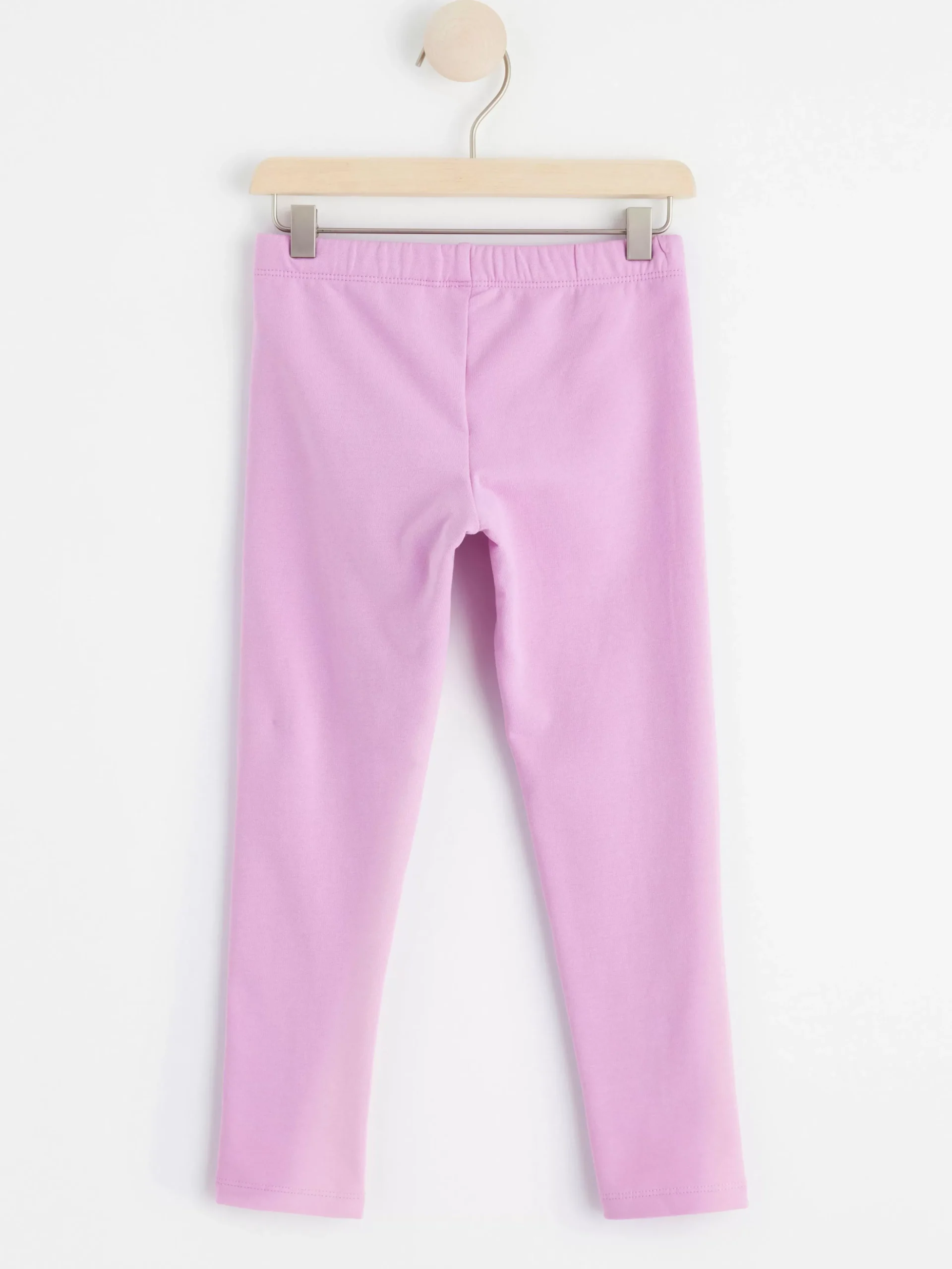 Byxor & Leggings>Lindex Leggings Med Knalappar Och Borstad Insida Light Lilac