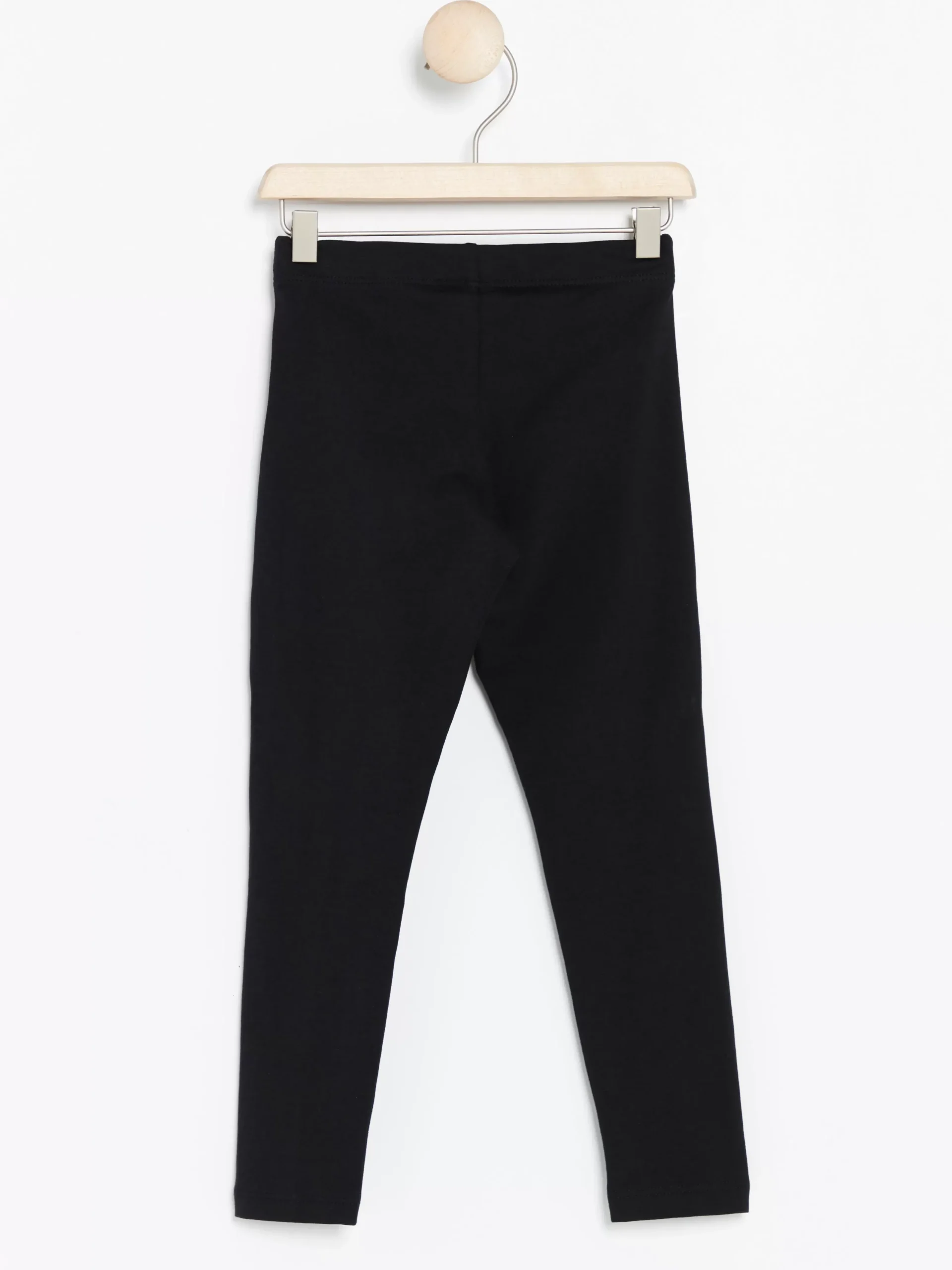 Byxor & Leggings>Lindex Leggings Med Volanger Black