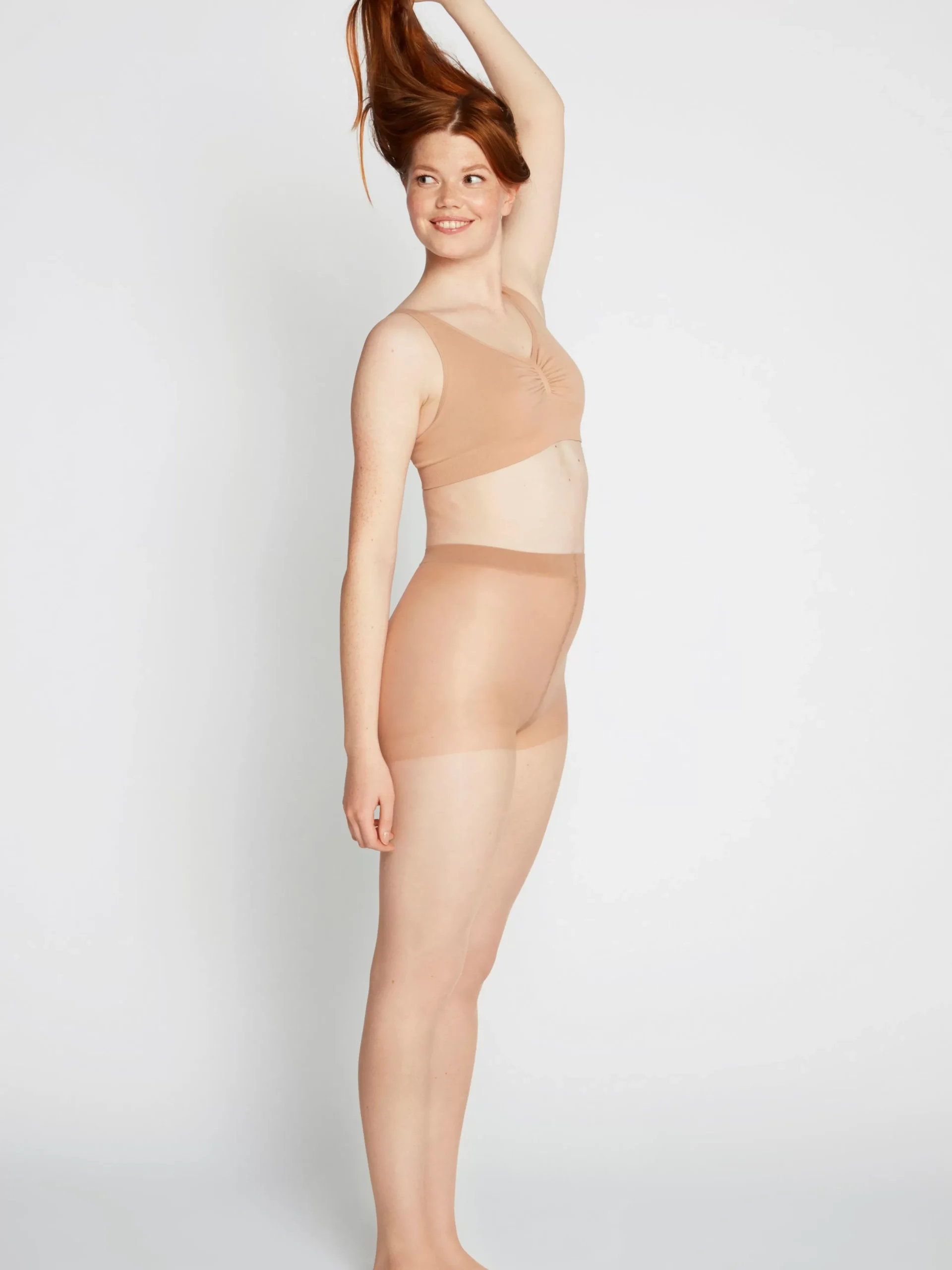 Strumpbyxor & Leggings>Lindex Light Shaping Semi Shine Strumpbyxor 20 Denier Light Beige