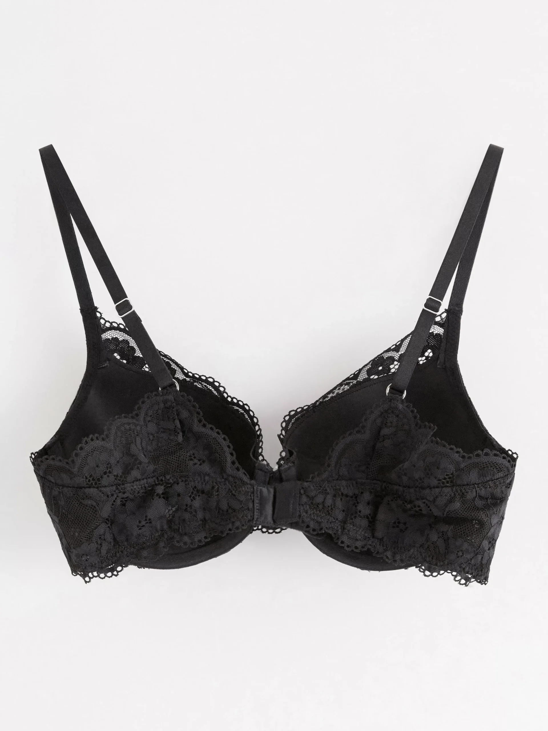 Bh>Lindex Lilja T-Shirt Bh Med Spets Black