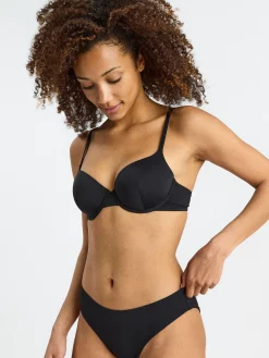 Badkläder>Lindex Lilja T-Shirt Bikini Bh Black