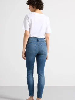 Jeans>Lindex Lilly Bla Slim Fit Shapingjeans Denim Blue