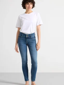 Jeans>Lindex Lilly Bla Slim Fit Shapingjeans Denim Blue