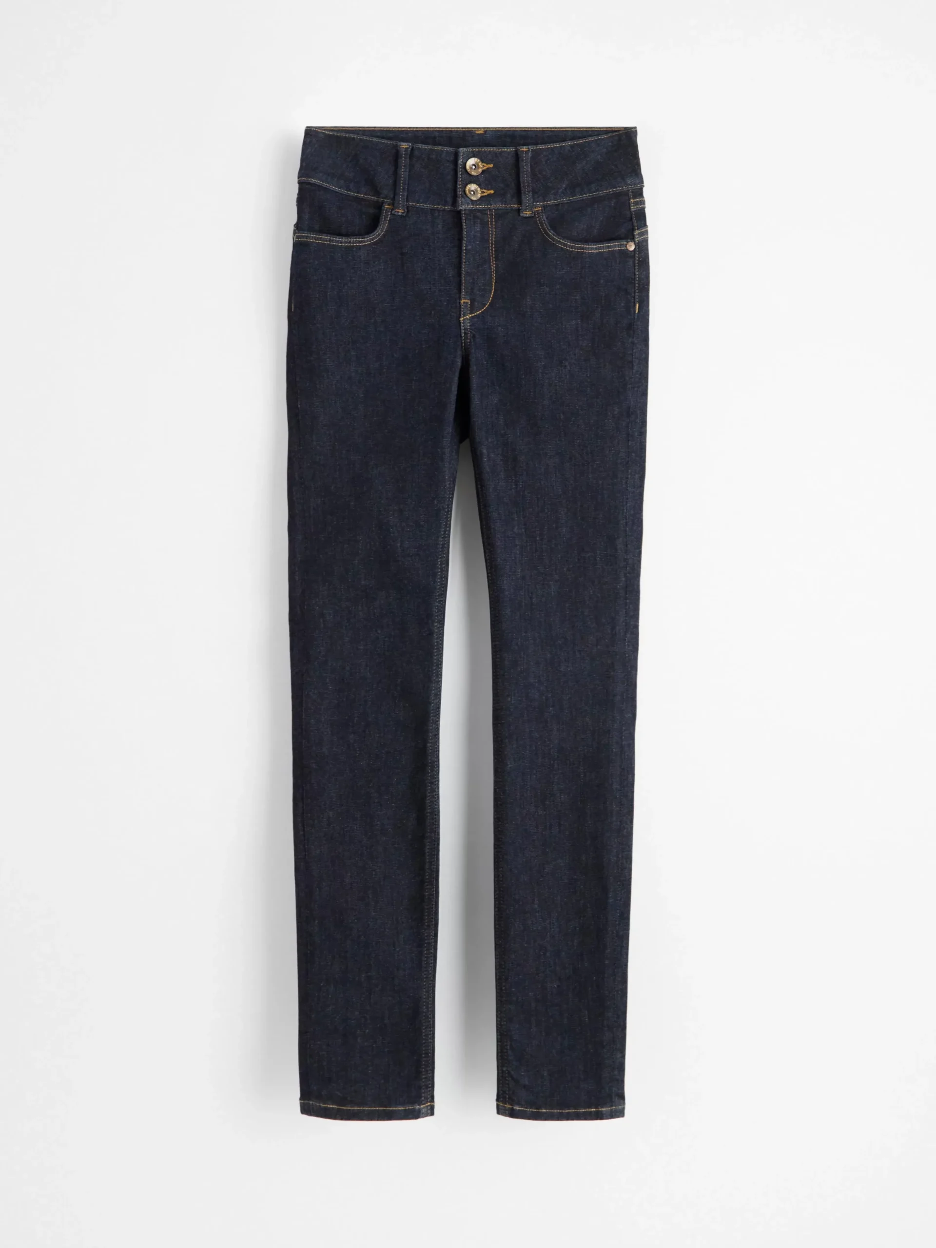 Jeans>Lindex Lilly Bla Slim Fit Shapingjeans Dark Denim