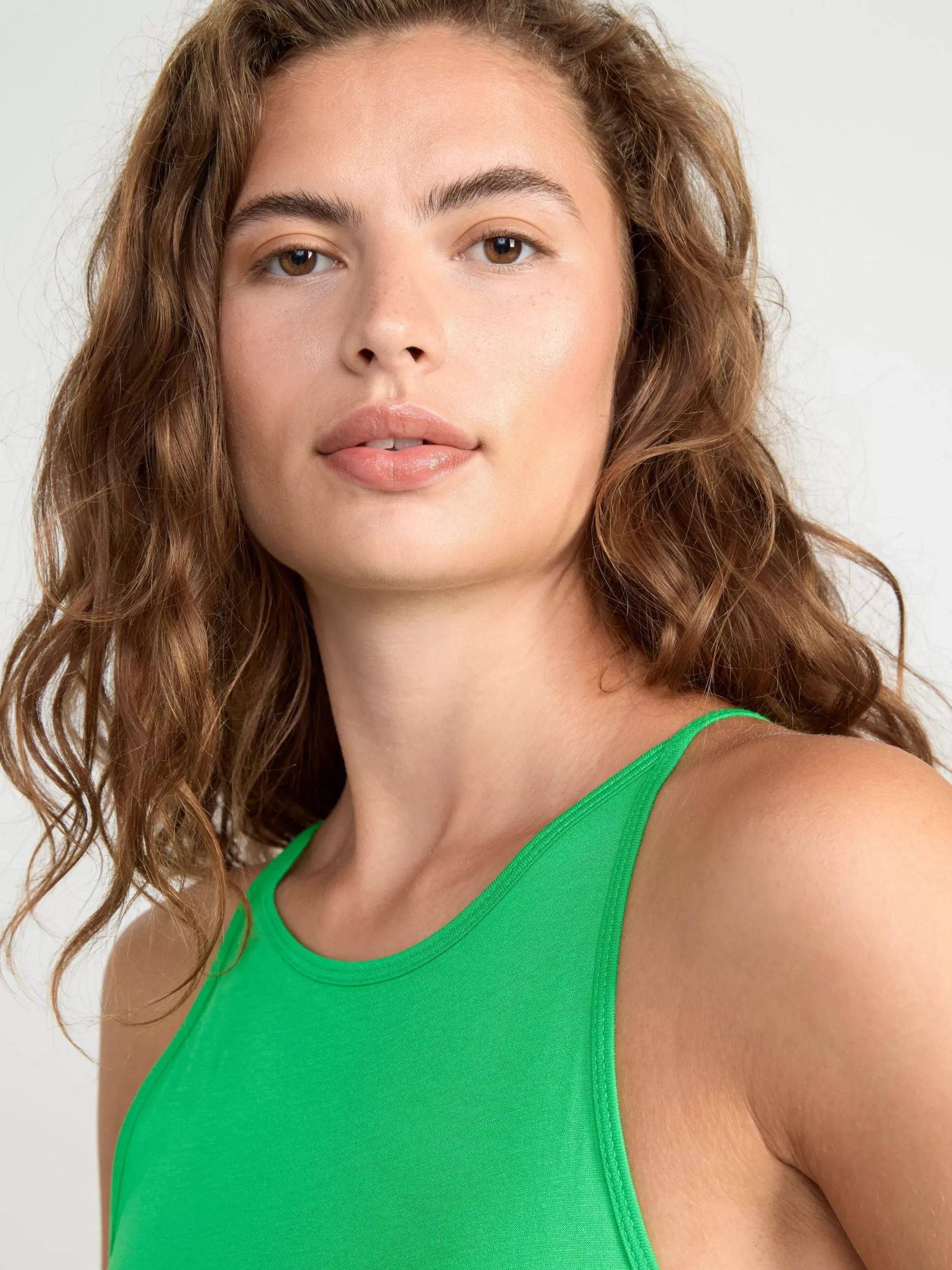 Toppar & T-Shirts>Lindex Linne Green