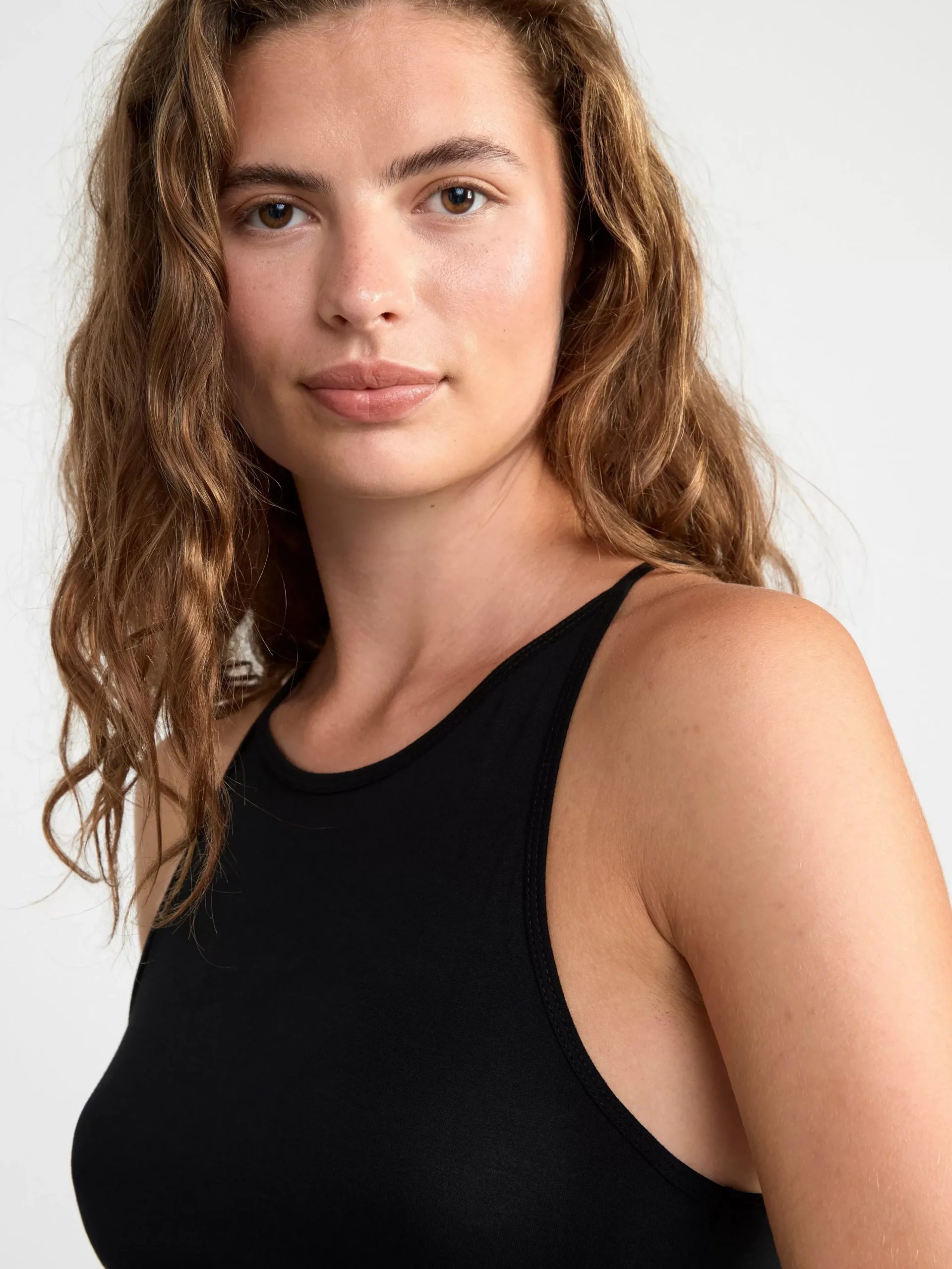 Toppar & T-Shirts>Lindex Linne Black