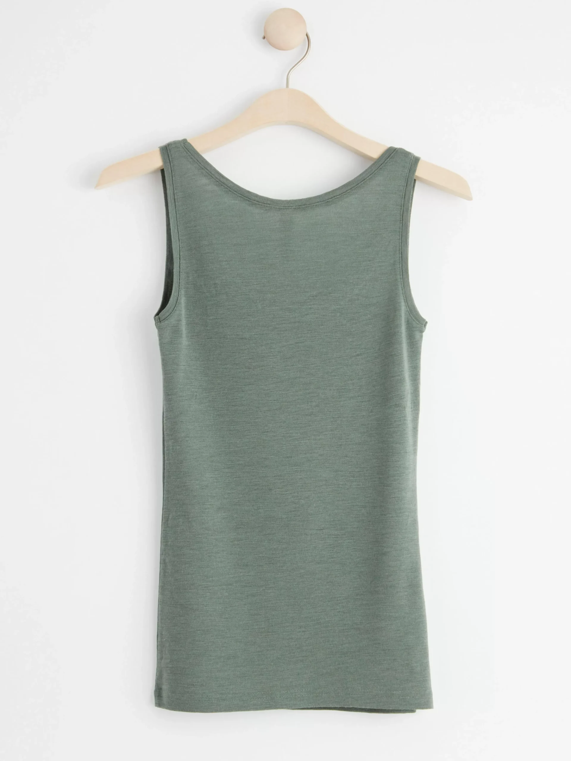 Ullunderställ>Lindex Linne I Merinoull Dark Green