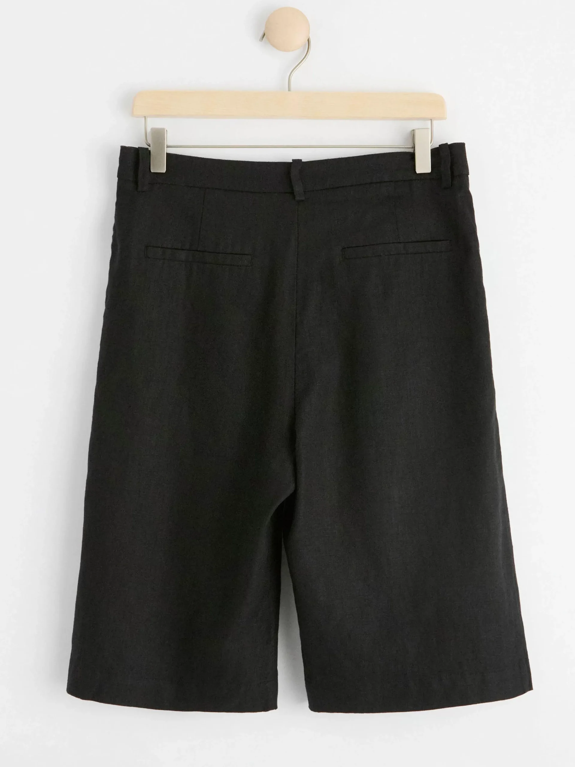 Shorts & Cykelbyxor>Lindex Linneshorts Black