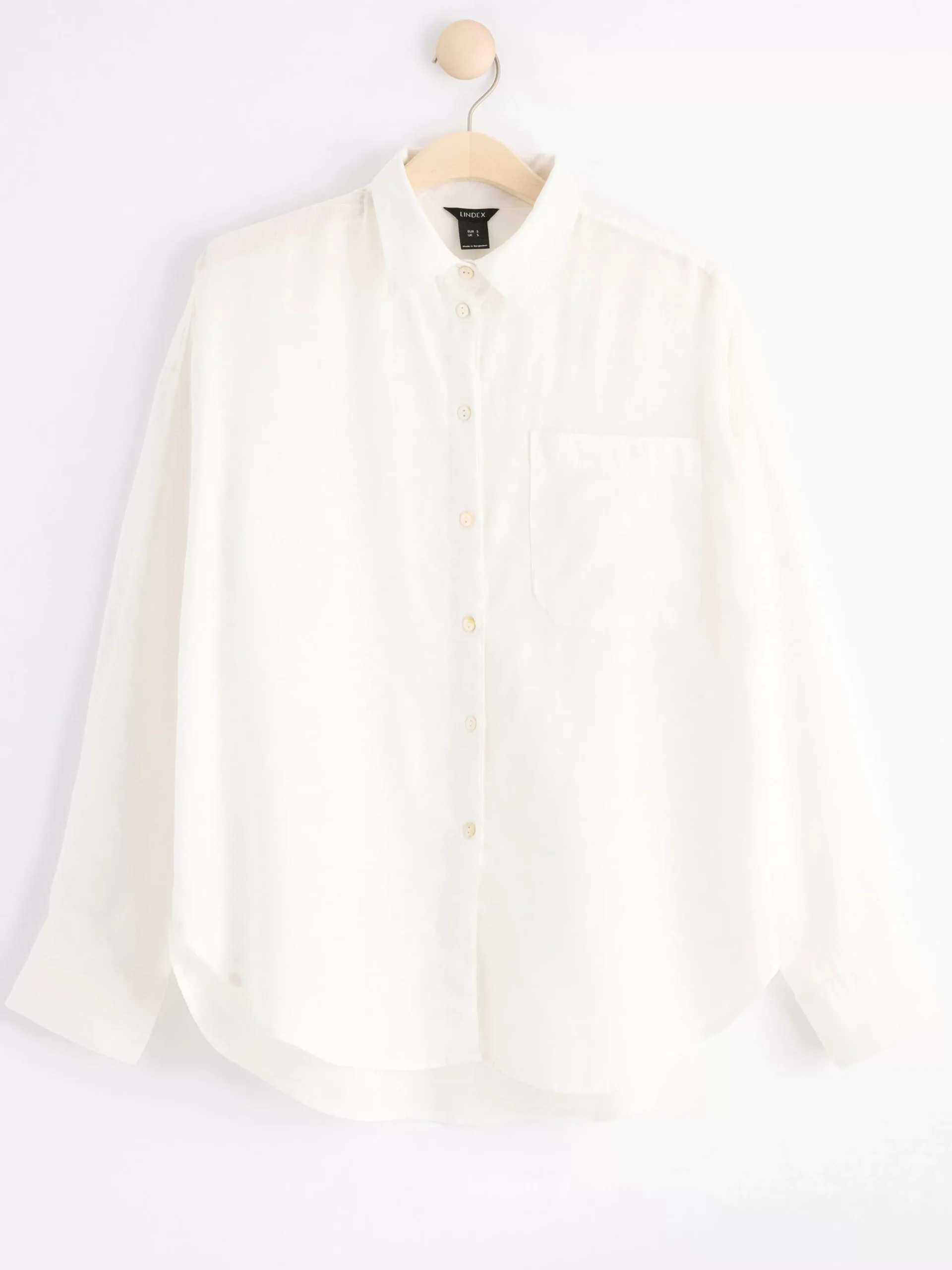 Blusar & Skjortor>Lindex Linneskjorta White