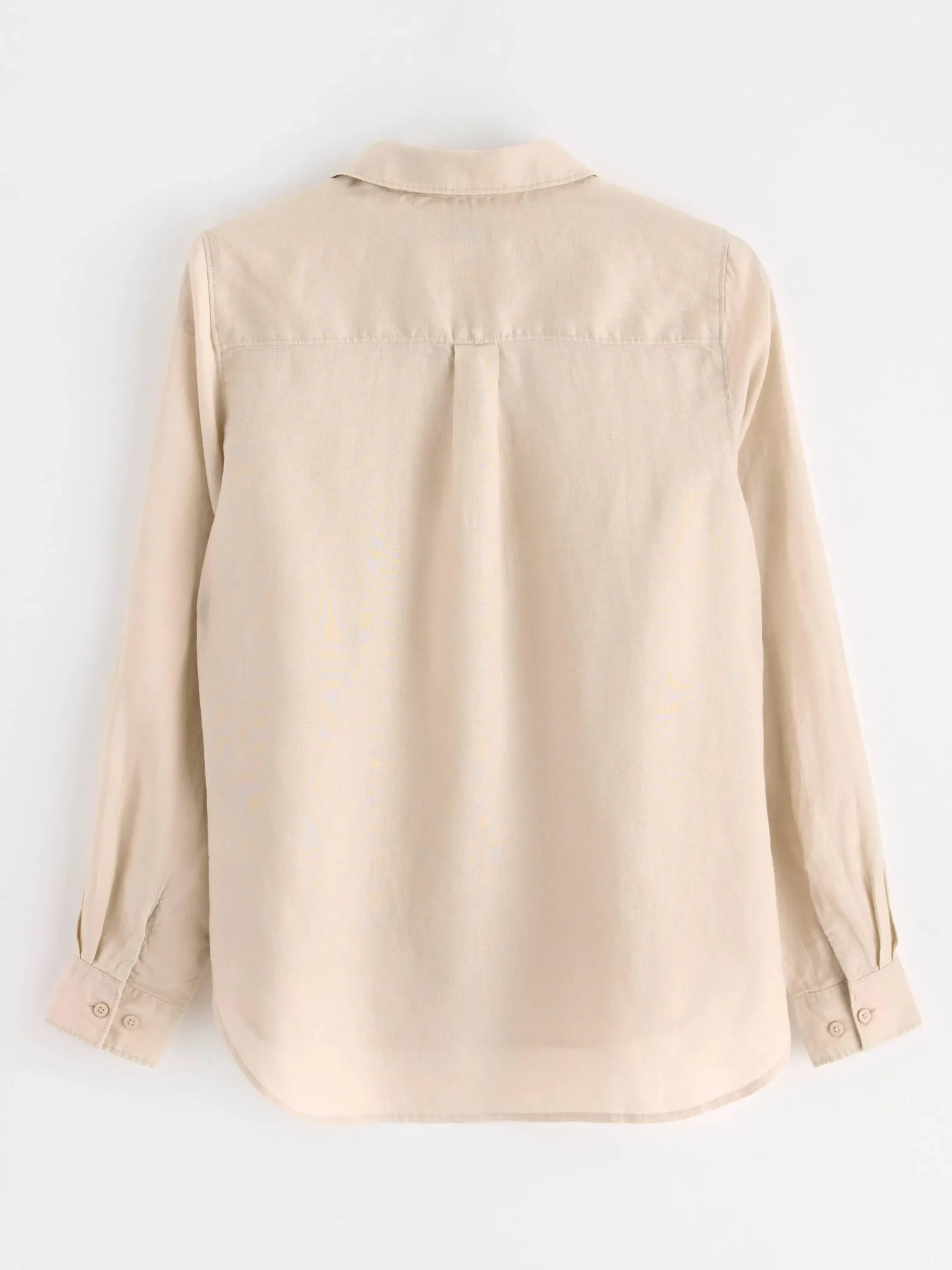 Blusar & Skjortor>Lindex Linneskjorta Light Beige