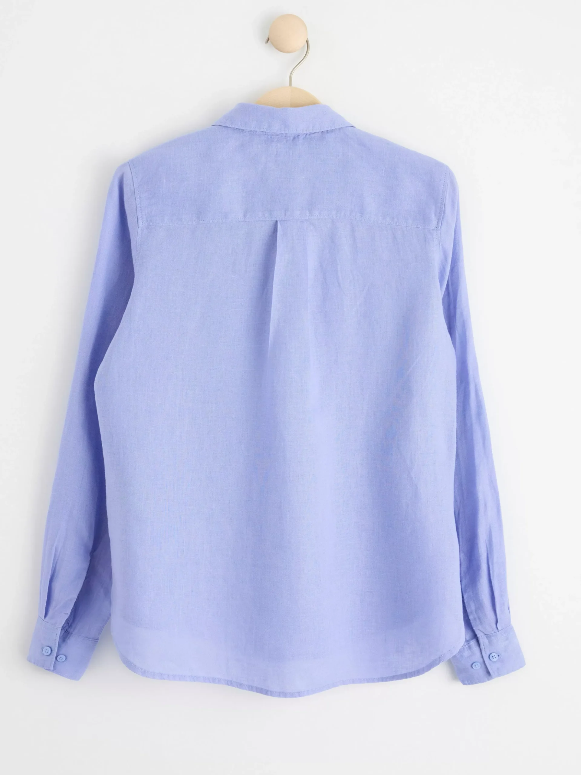 Blusar & Skjortor>Lindex Linneskjorta Light Blue