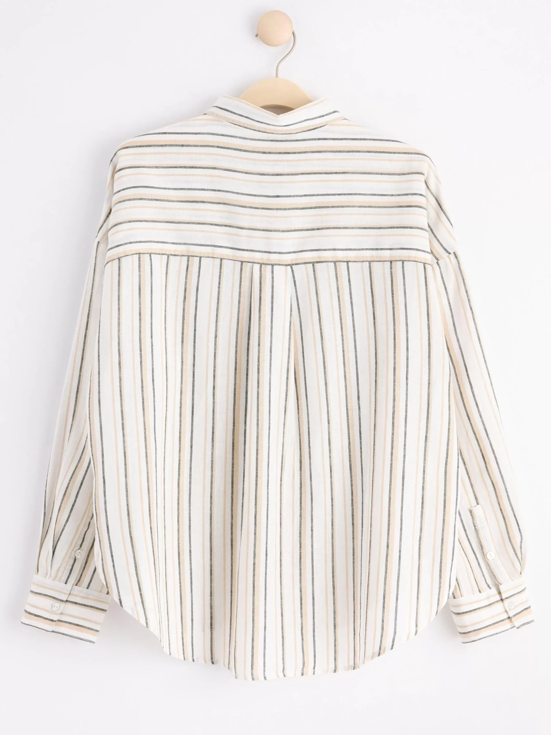 Blusar & Skjortor>Lindex Linneskjorta Light White