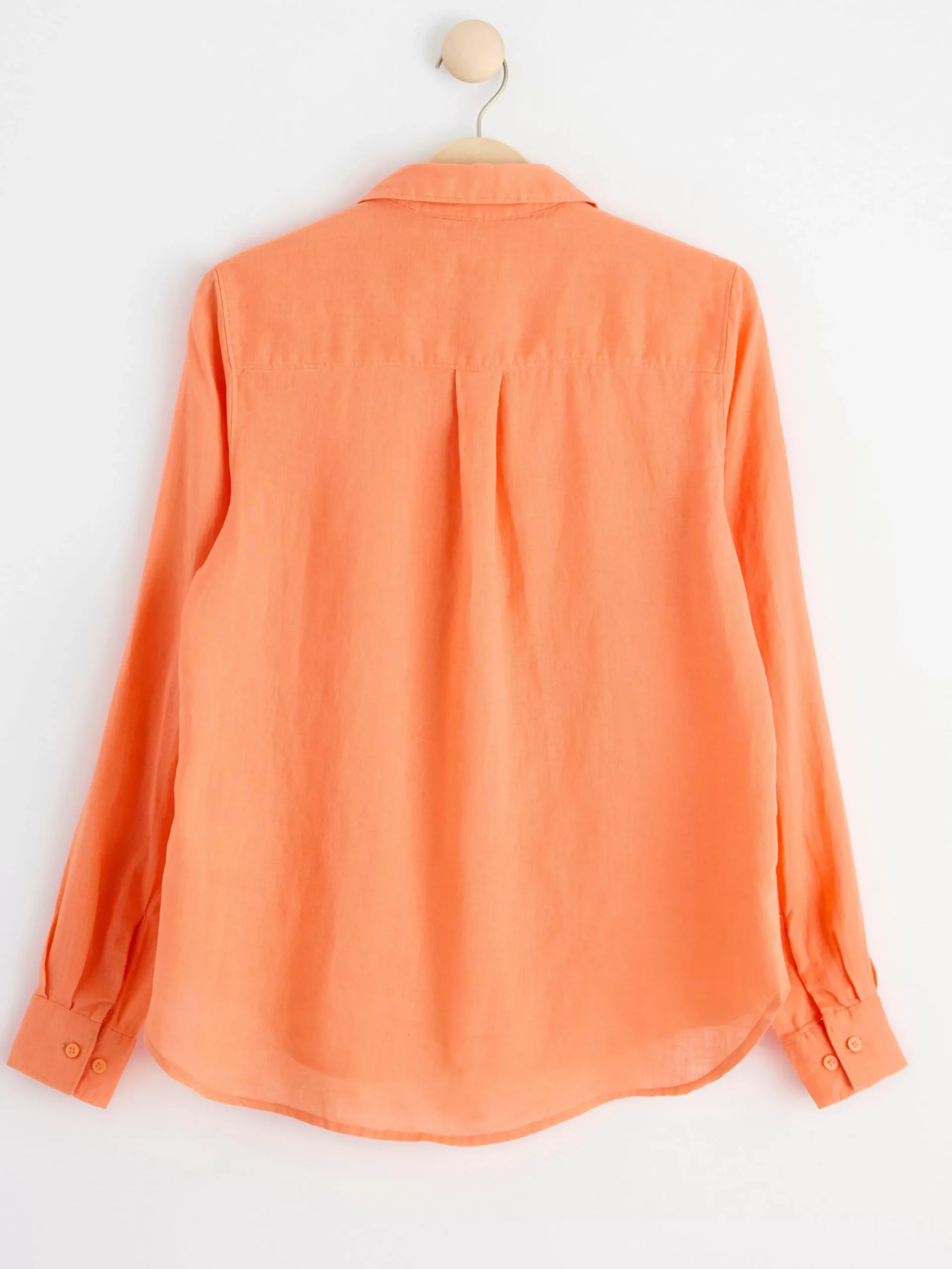 Blusar & Skjortor>Lindex Linneskjorta Light Orange