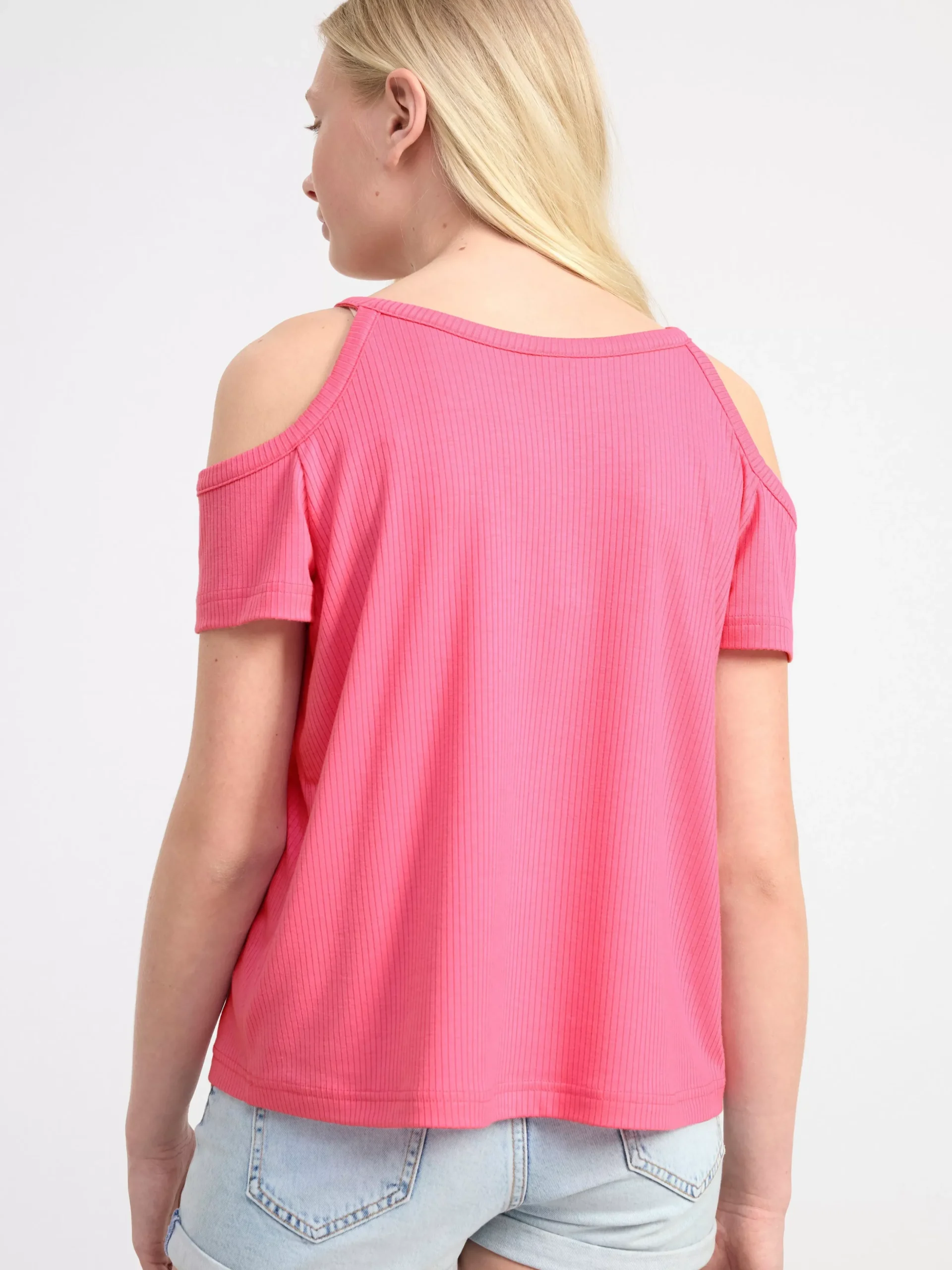 Toppar & T-Shirts>Lindex Lost Sittande Topp Med Bara Axlar Pink