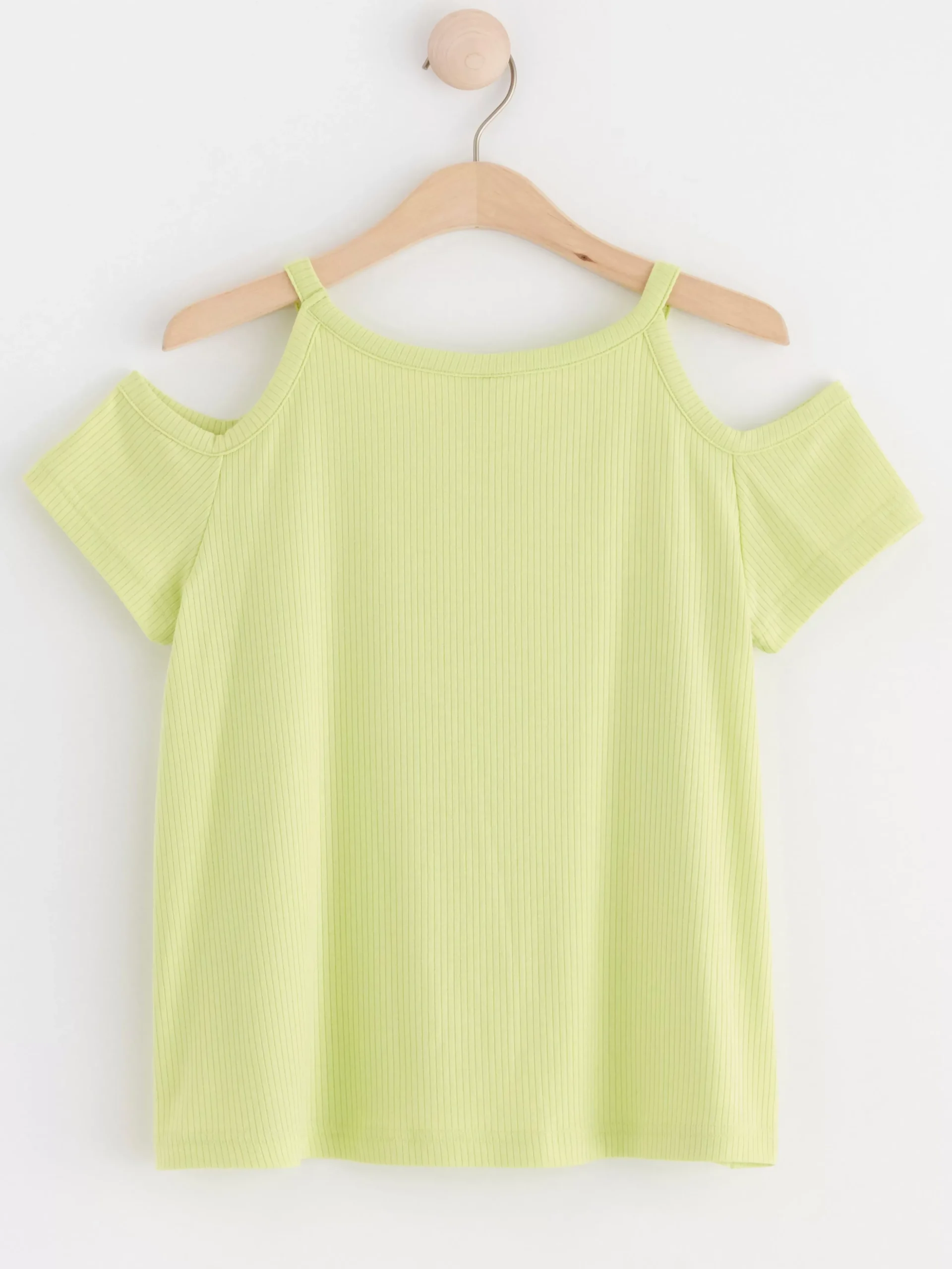 Toppar & T-Shirts>Lindex Lost Sittande Topp Med Bara Axlar Light Green