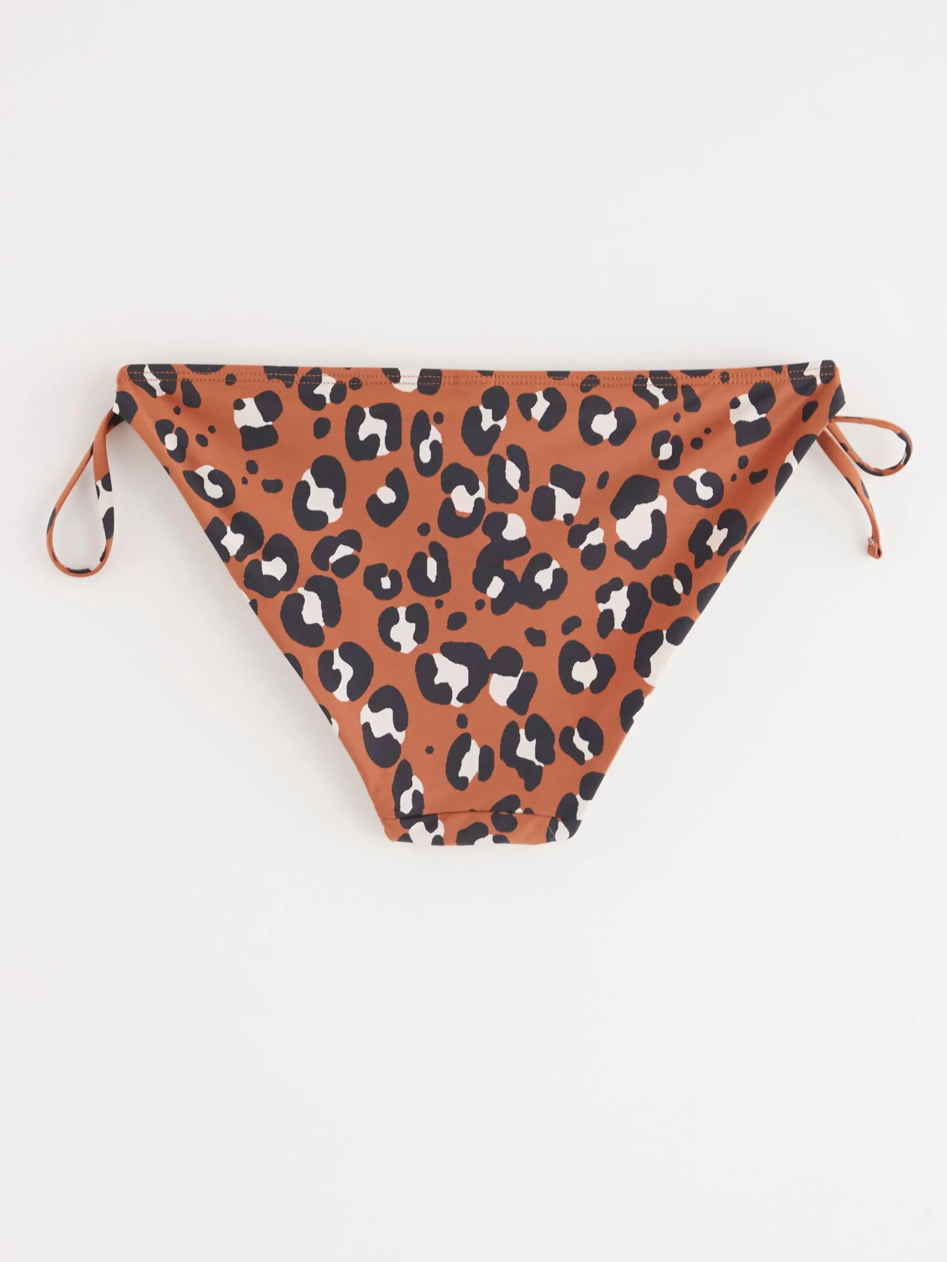 Badkläder>Lindex Low Bikinitrosa Med Knytning Light Brown