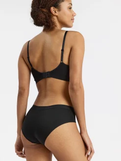 Trosor>Lindex Low Waist Trosa I Bomull Black