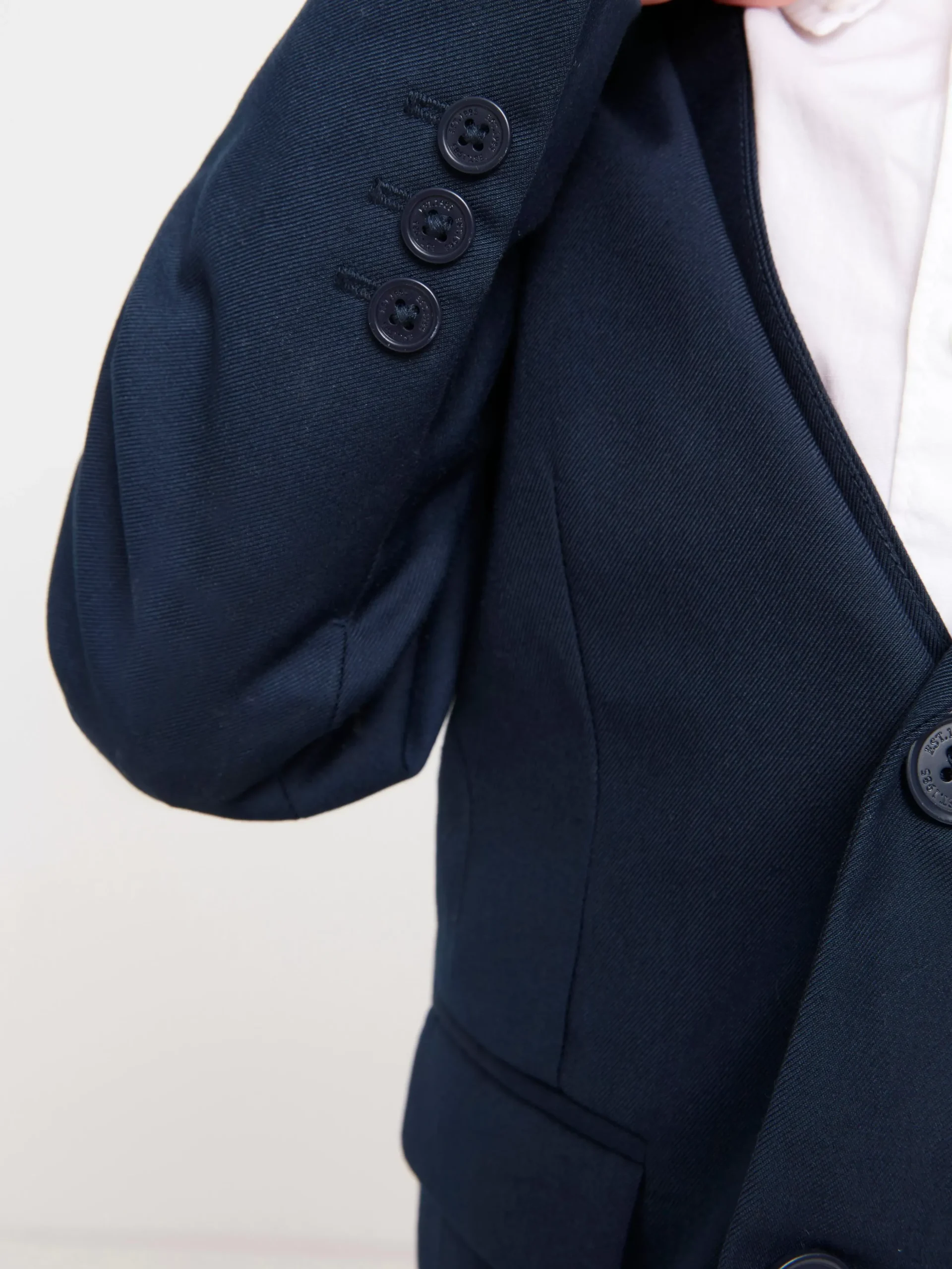 Tröjor & Cardigans>Lindex Marinbla Kavaj Navy
