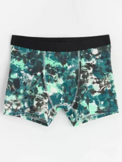 Underkläder>Lindex Marmorerade Boxershorts Dusty Green