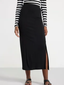 Kjolar>Lindex Midikjol Black
