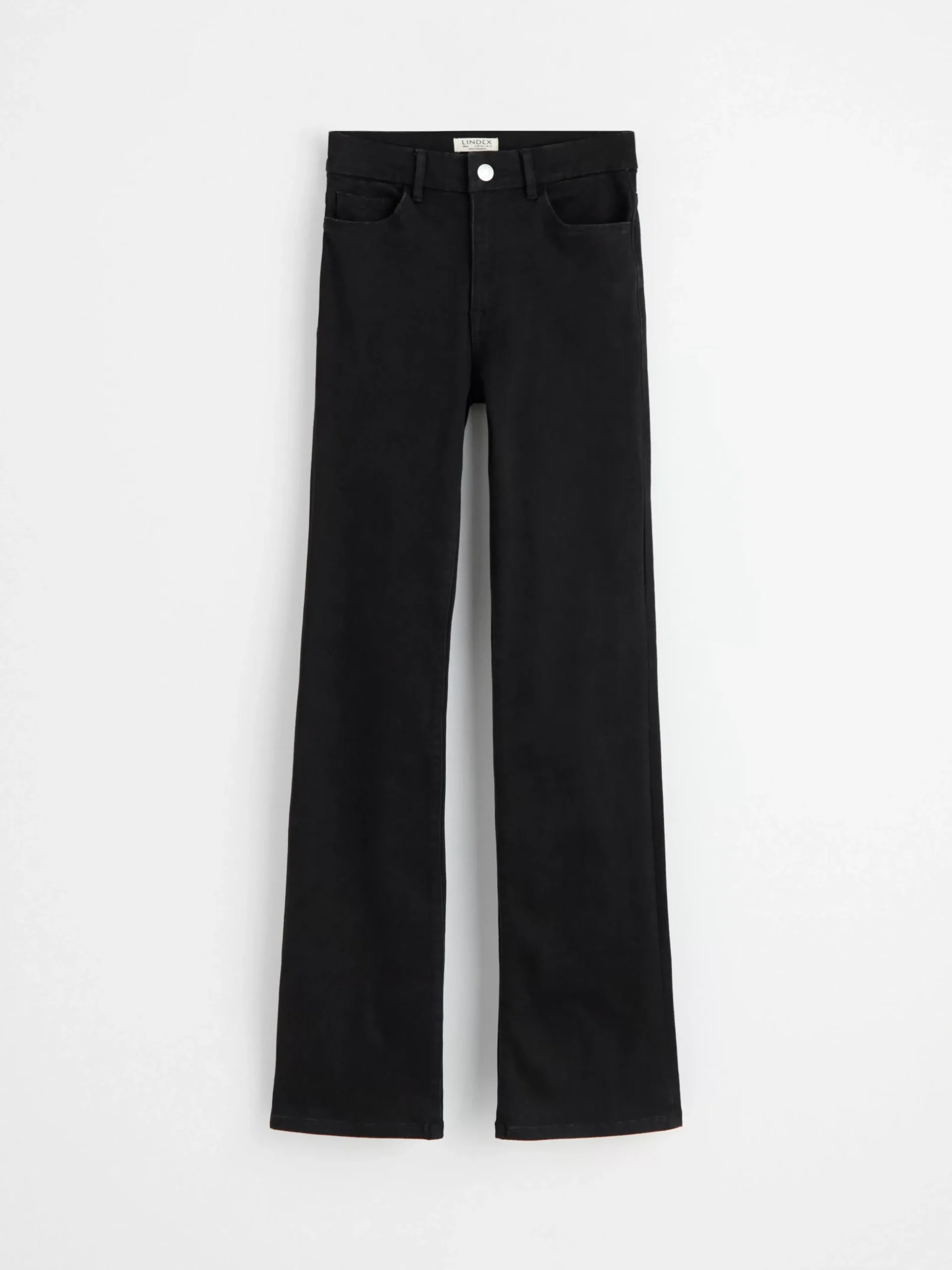 Jeans>Lindex Mira Curve Super Stretch Flared Jeans Black