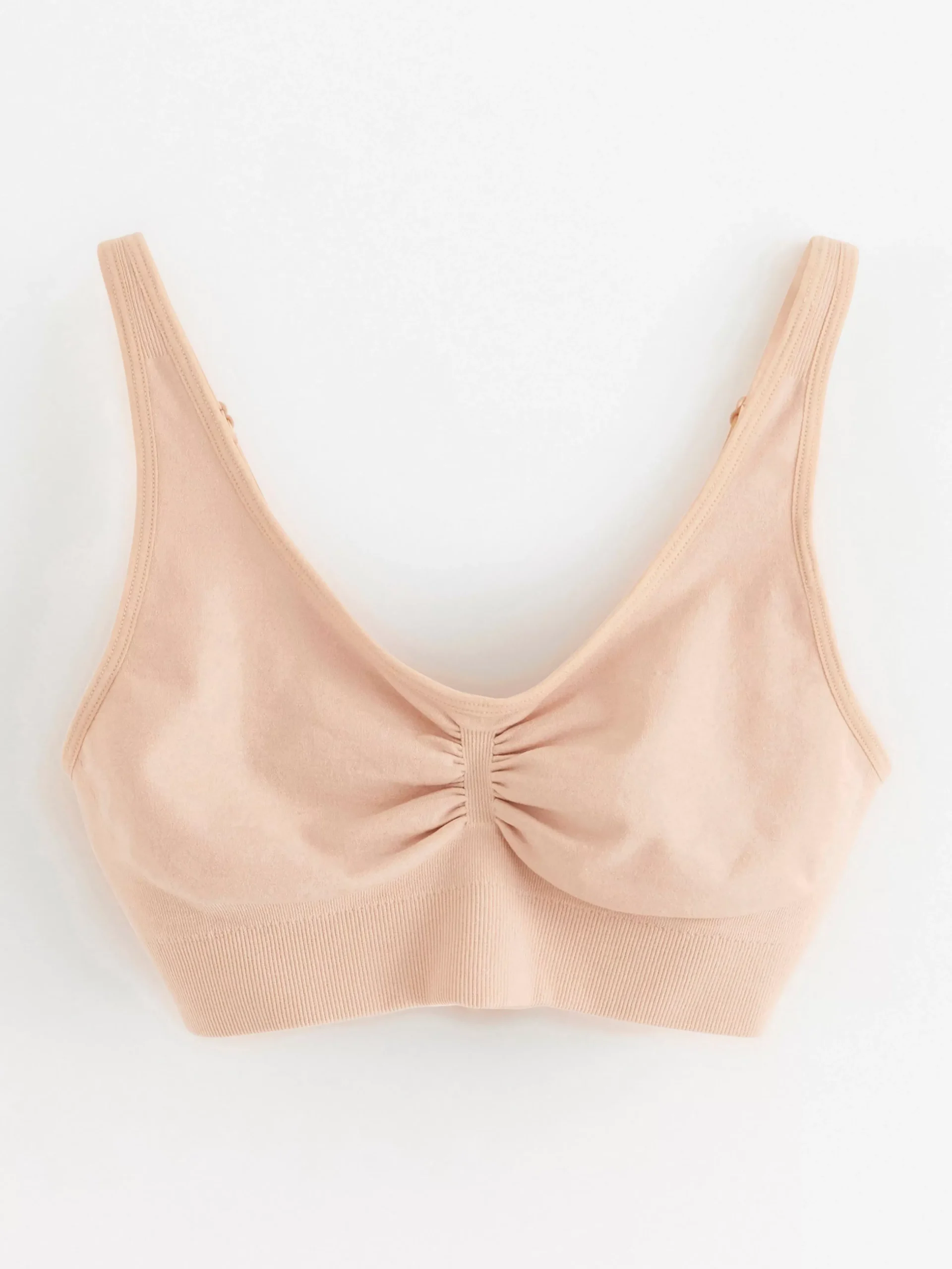 Bh>Lindex Mjuk Seamless Bh Beige
