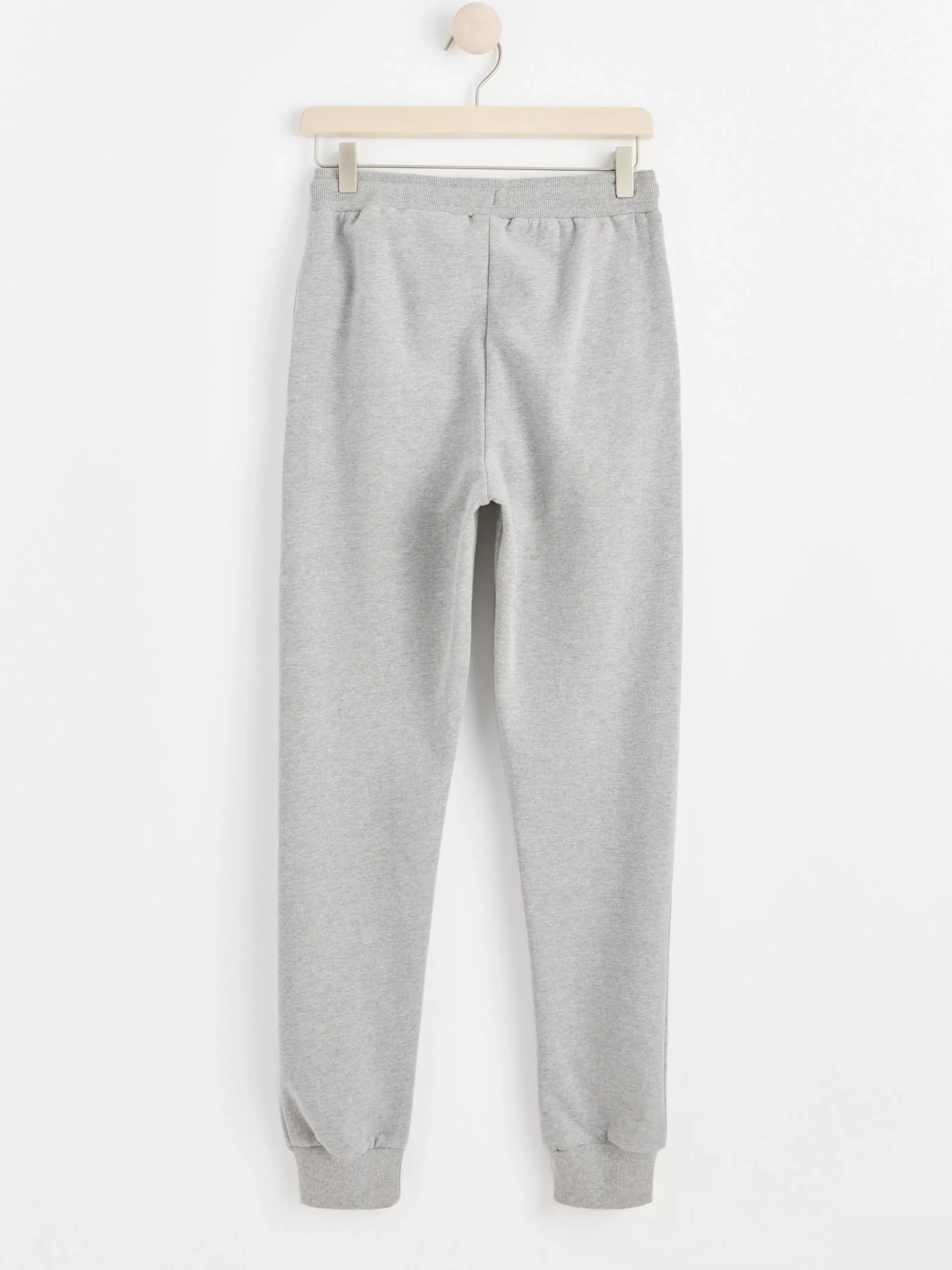 Byxor & Leggings>Lindex Mjukisbyxa Med Among Us-Tryck Och Borstad Insida Grey Melange