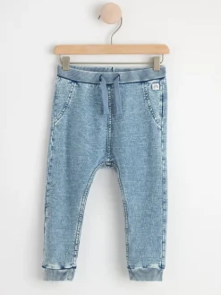 Byxor & Leggings>Lindex Mjukisbyxor I Trikadenim Light Denim