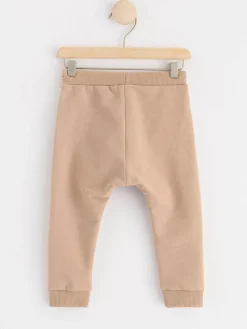 Byxor & Leggings>Lindex Mjukisbyxor Med Borstad Insida Beige