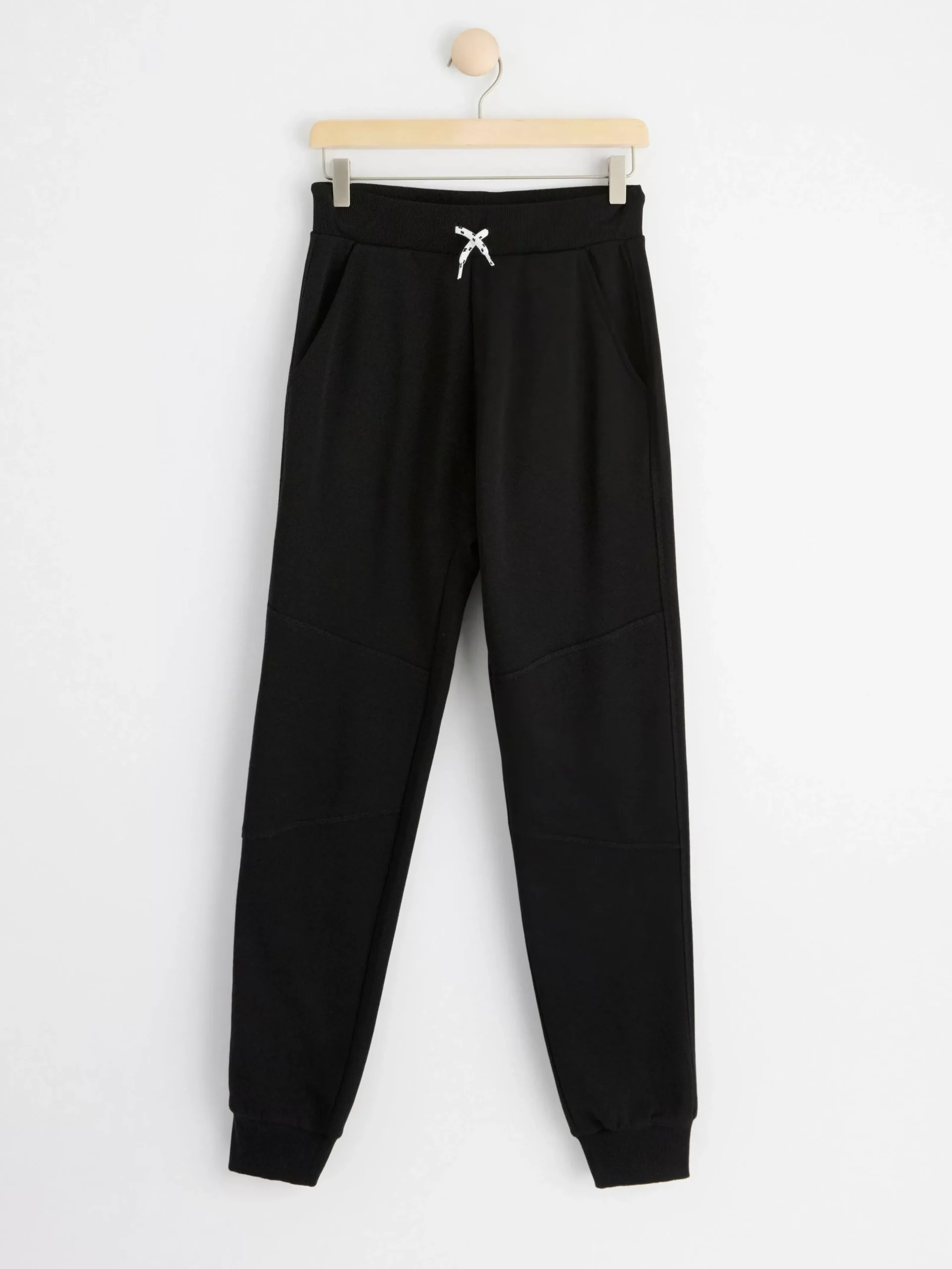 Byxor & Leggings>Lindex Mjukisbyxor Med Borstad Insida Black