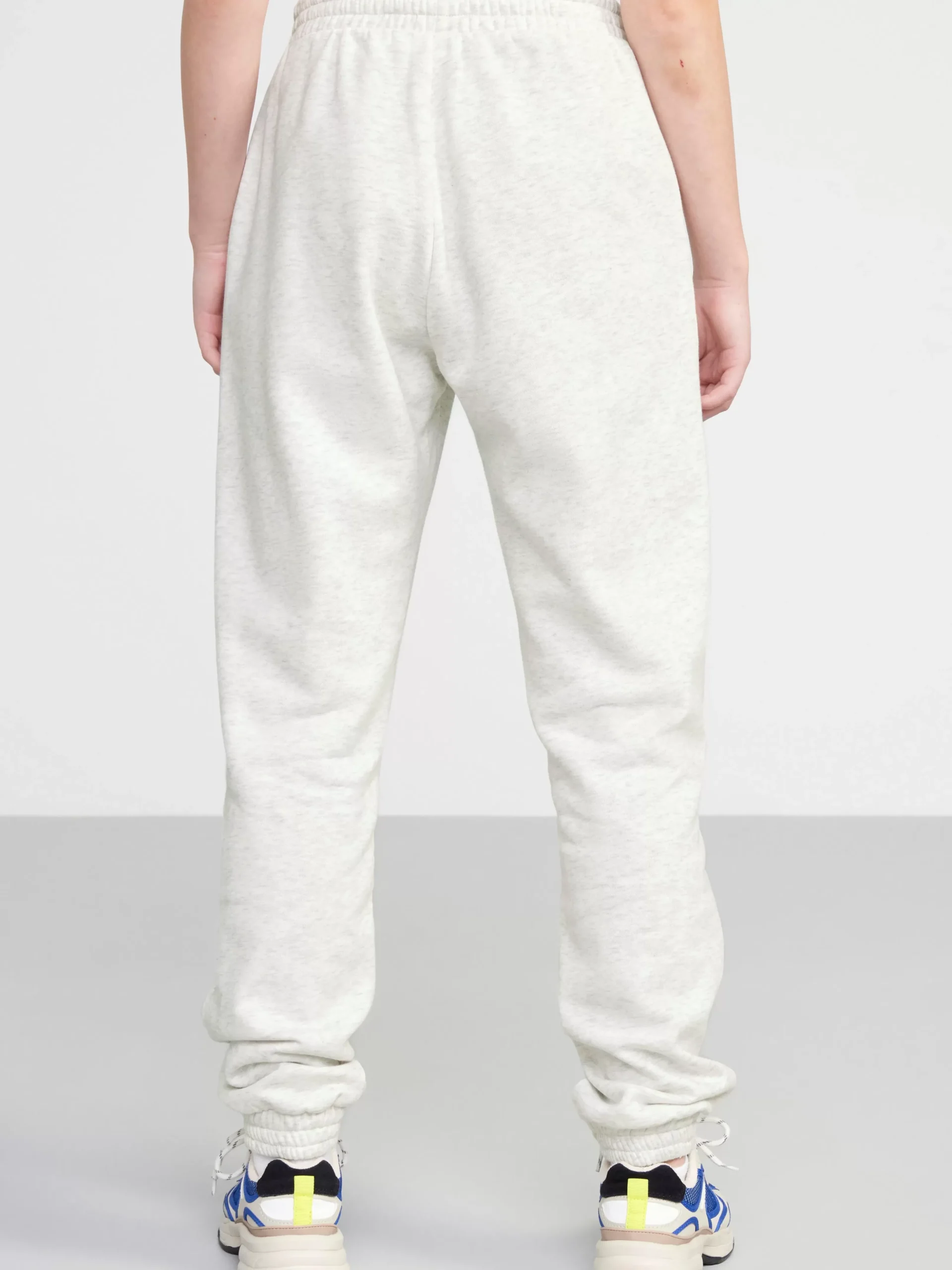 Byxor & Leggings>Lindex Mjukisbyxor Med Borstad Insida Light Grey Melange