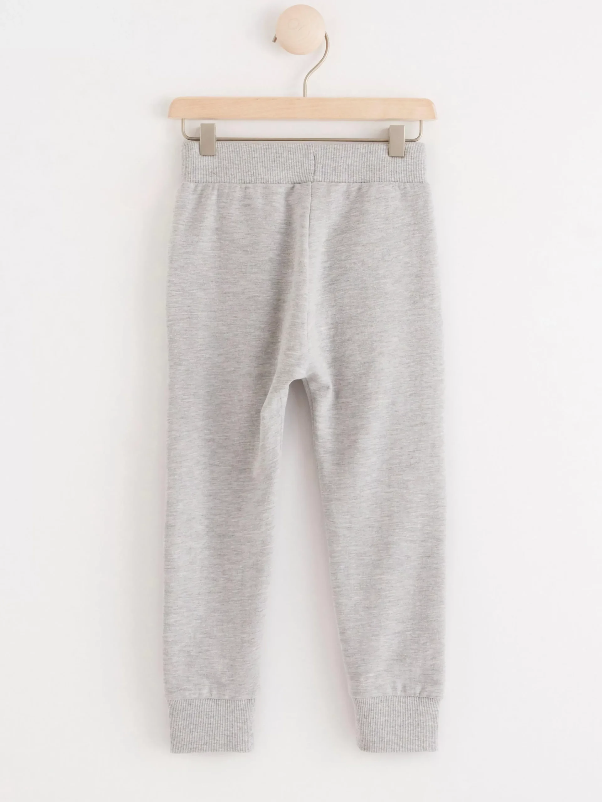 Byxor & Leggings>Lindex Mjukisbyxor Med Borstad Insida Light Grey Melange