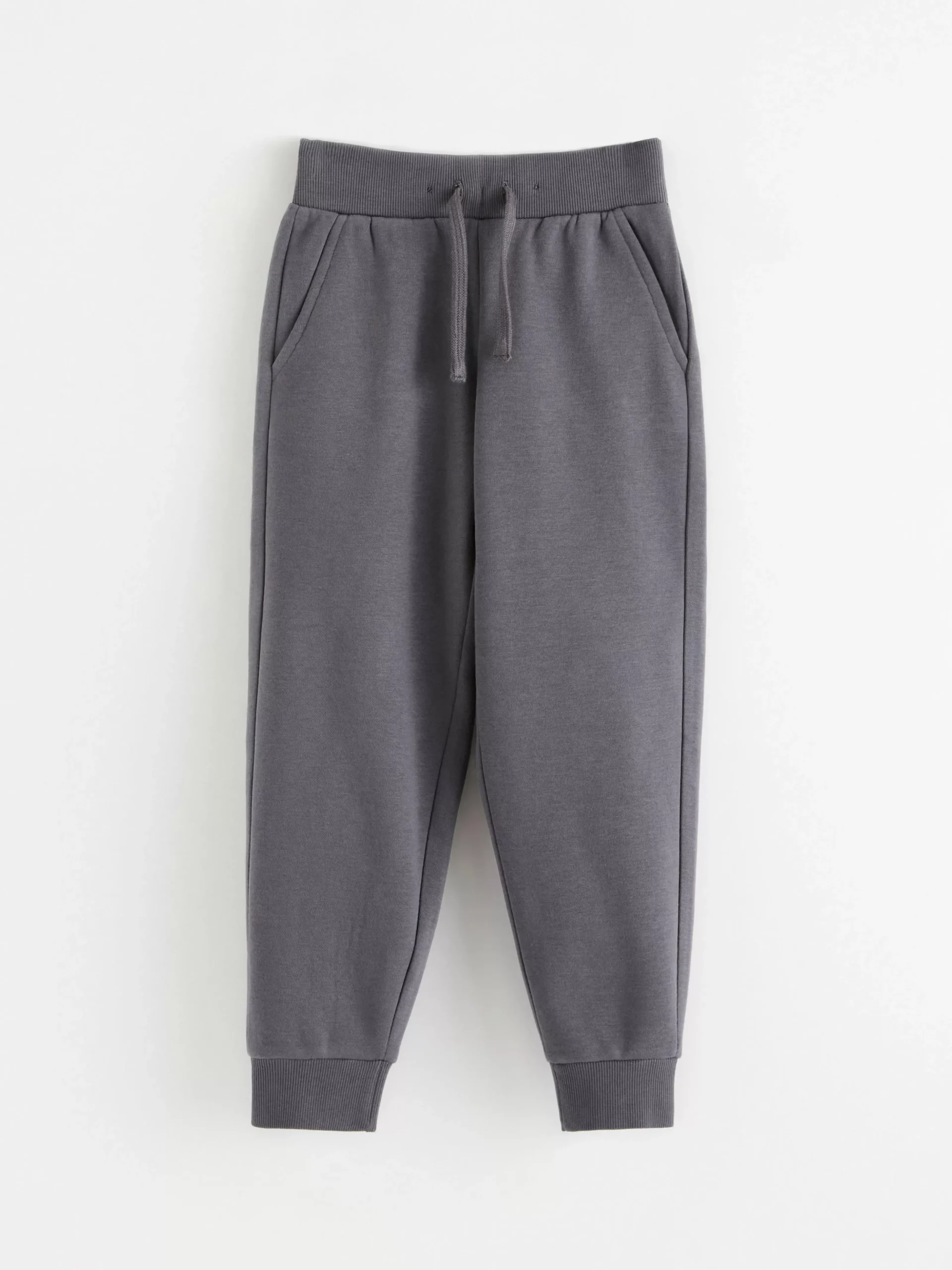 Byxor & Leggings>Lindex Mjukisbyxor Med Borstad Insida Dark Dusty Grey