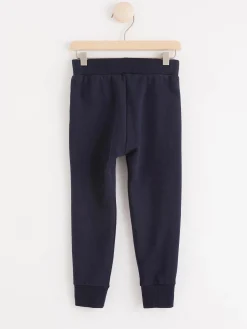 Byxor & Leggings>Lindex Mjukisbyxor Med Borstad Insida Navy