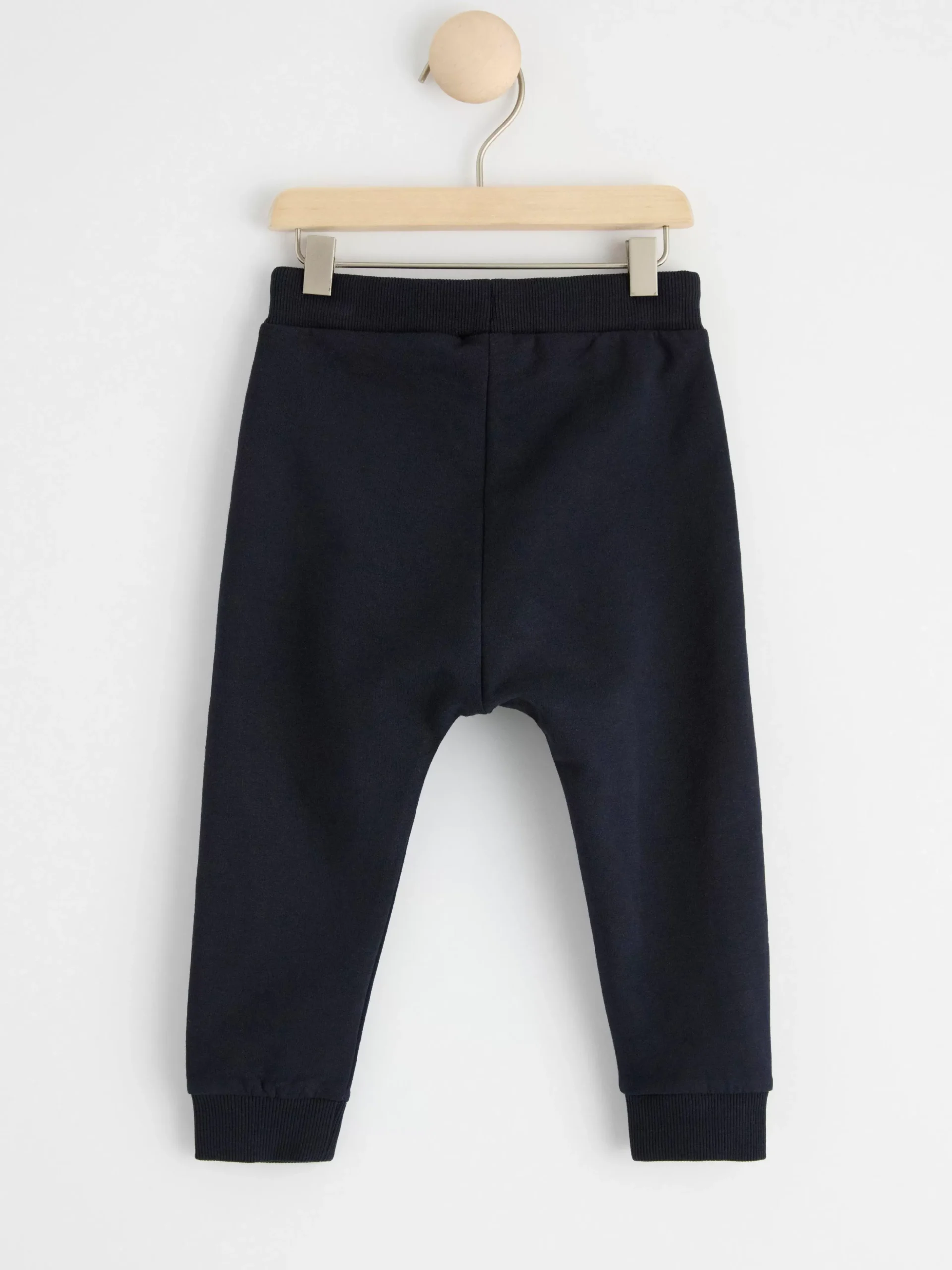 Byxor & Leggings>Lindex Mjukisbyxor Med Borstad Insida Dark Navy