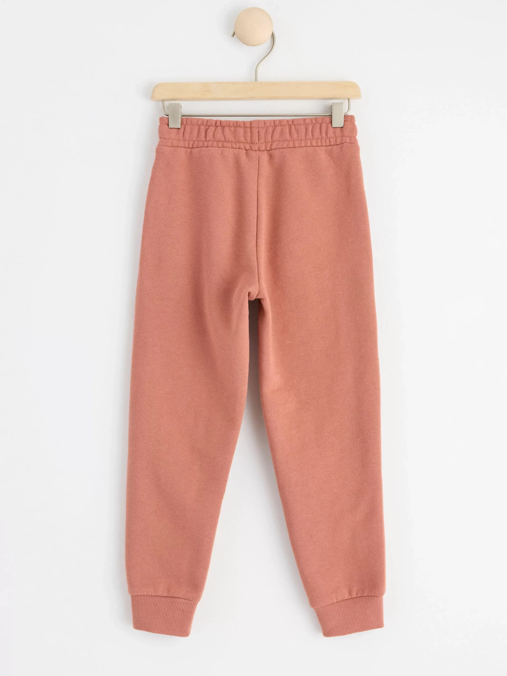 Byxor & Leggings>Lindex Mjukisbyxor Med Forstarkt Kna Dark Dusty Pink
