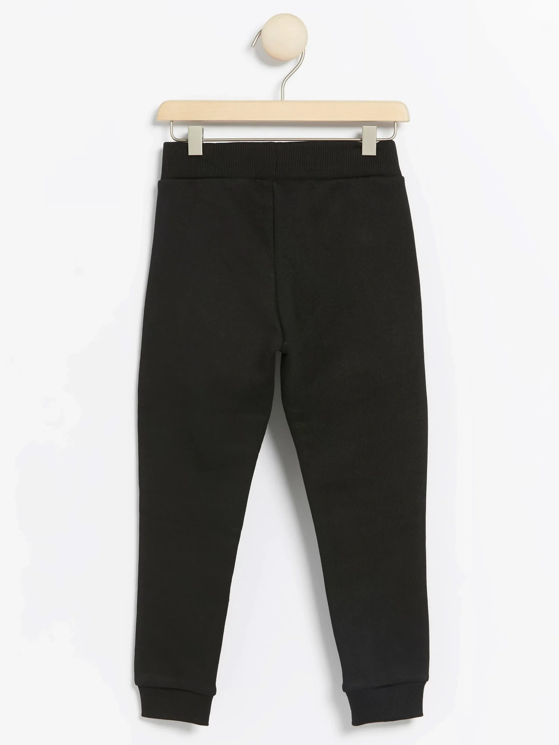 Byxor & Leggings>Lindex Mjukisbyxor Med Lappar I Mesh Pa Knana Black