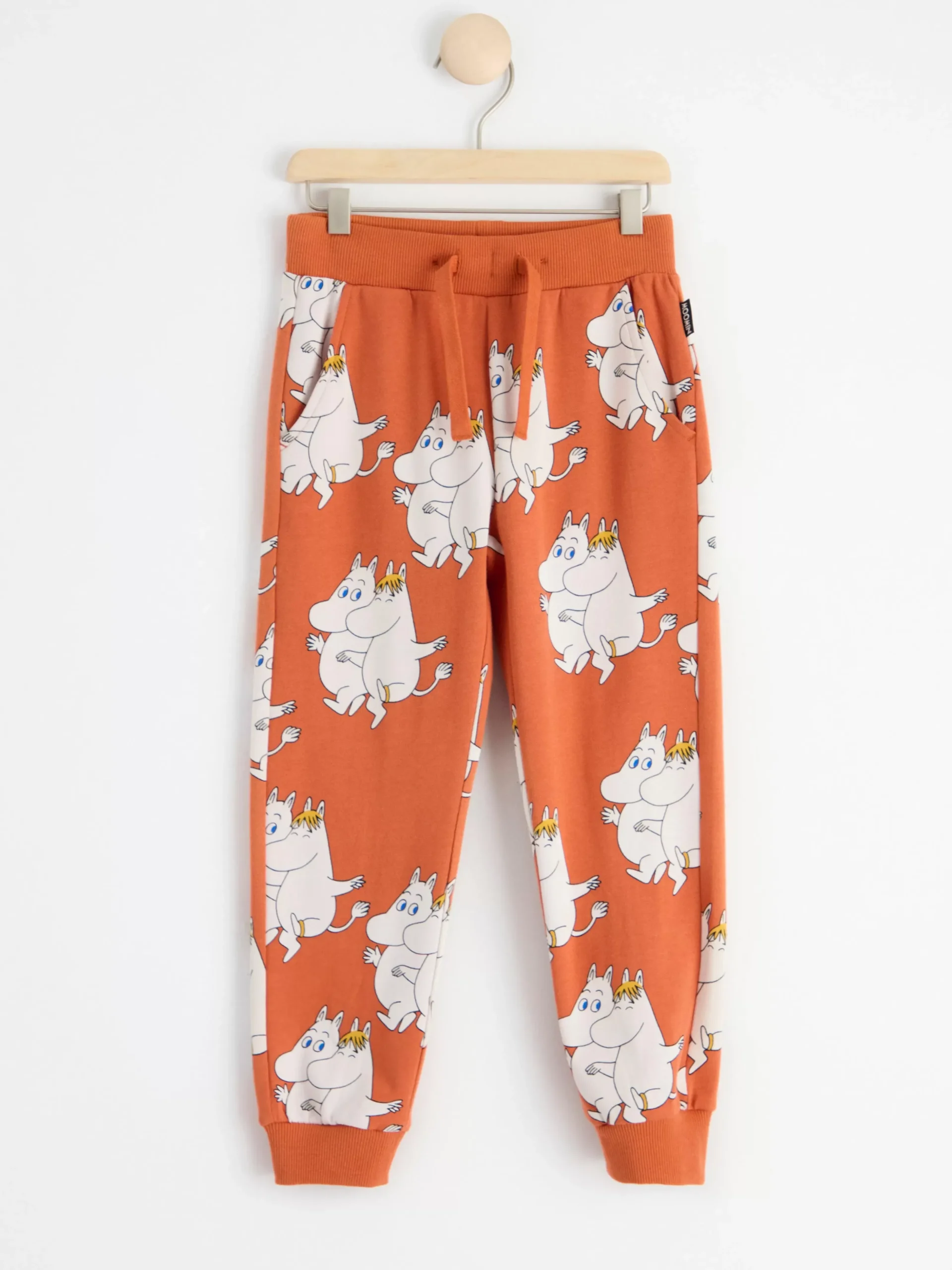 Byxor & Leggings>Lindex Mjukisbyxor Med Mumin Dusty Orange